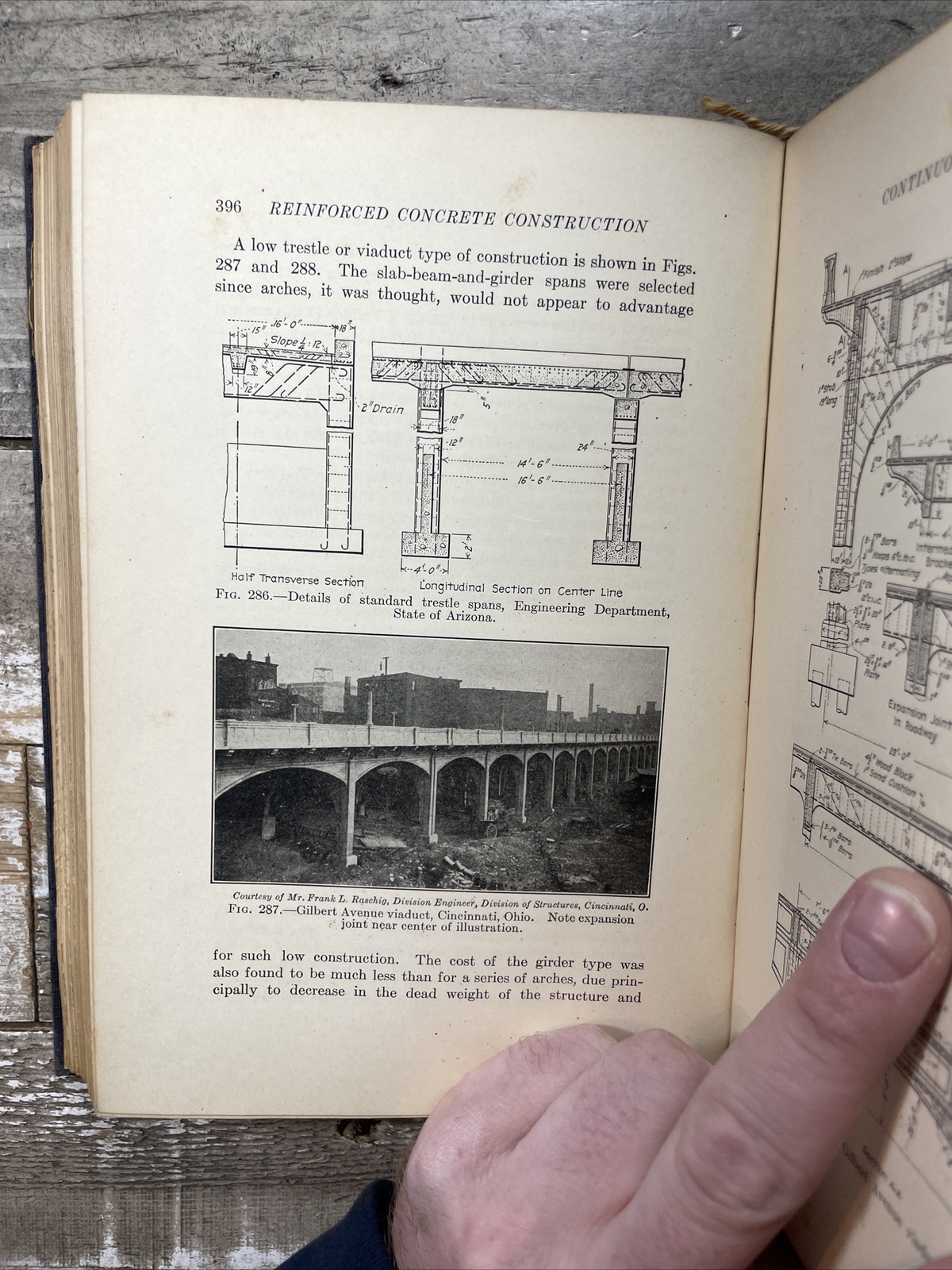 1916 Antique Engineering Guide „Reinforced Concrete Construction“ Illustrated