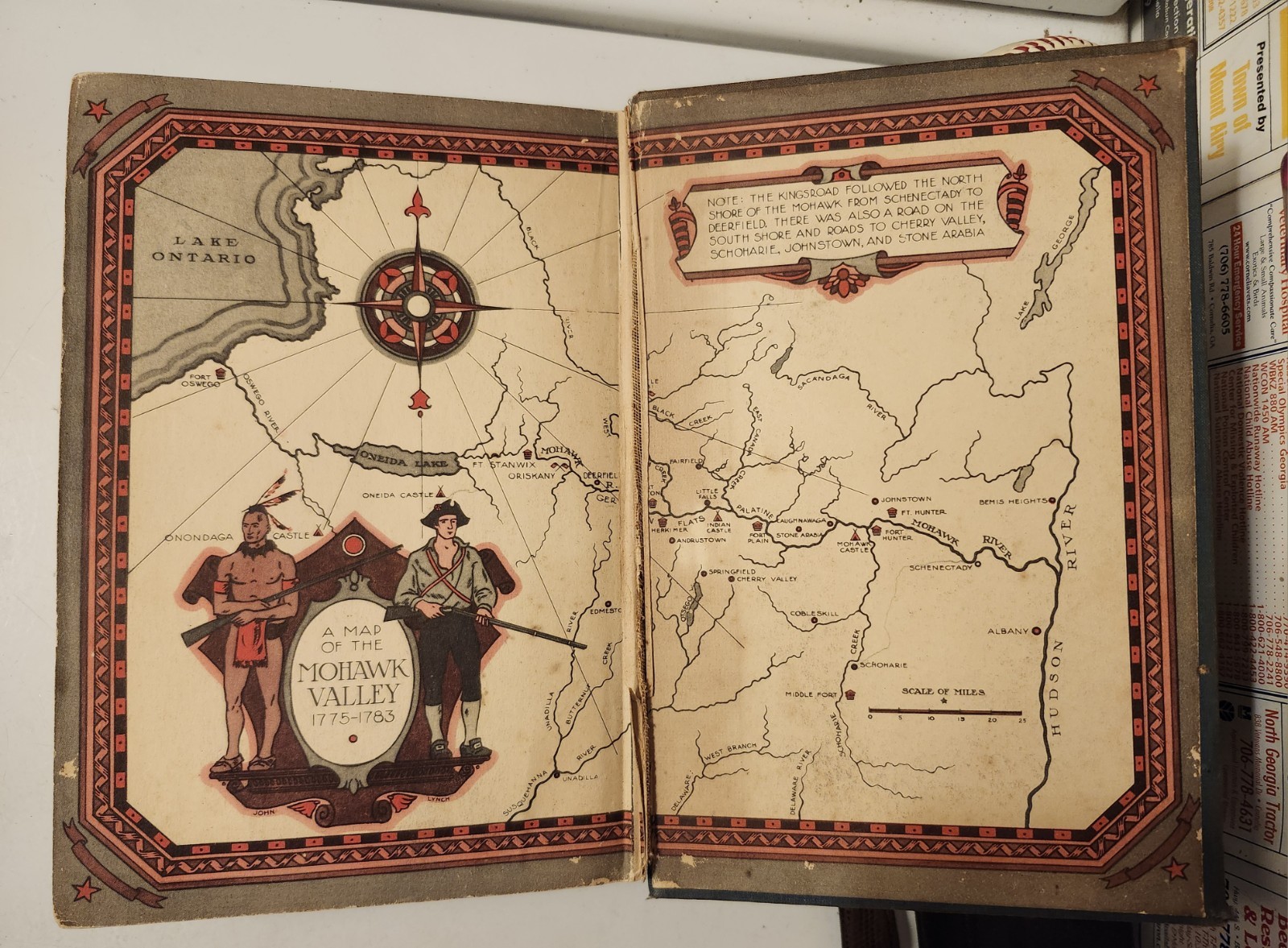 1936 Drums Along the Mohawk by Walter D. Edmonds – First Edition – Hard Cover