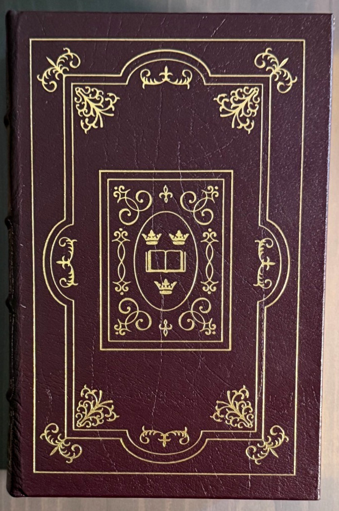 Easton Press Oxford Companion to English Literature 1993 Drabble Leather Book NF