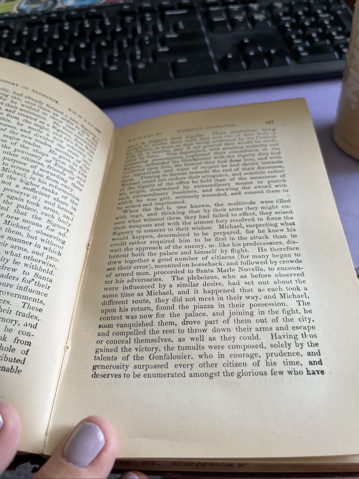 History of Florence, The Prince by Niccolo Machiavelli 1901 B1188