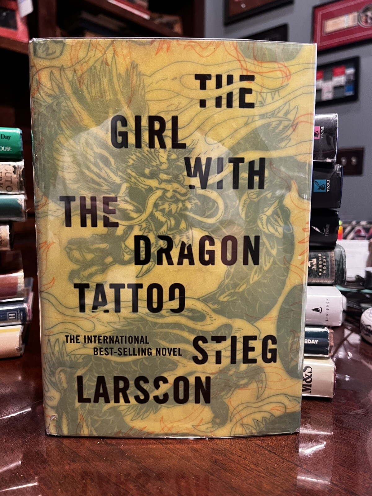 THE GIRL WITH THE DRAGON TATTOO 1 by Stieg Larsson (2008, Hardcover)