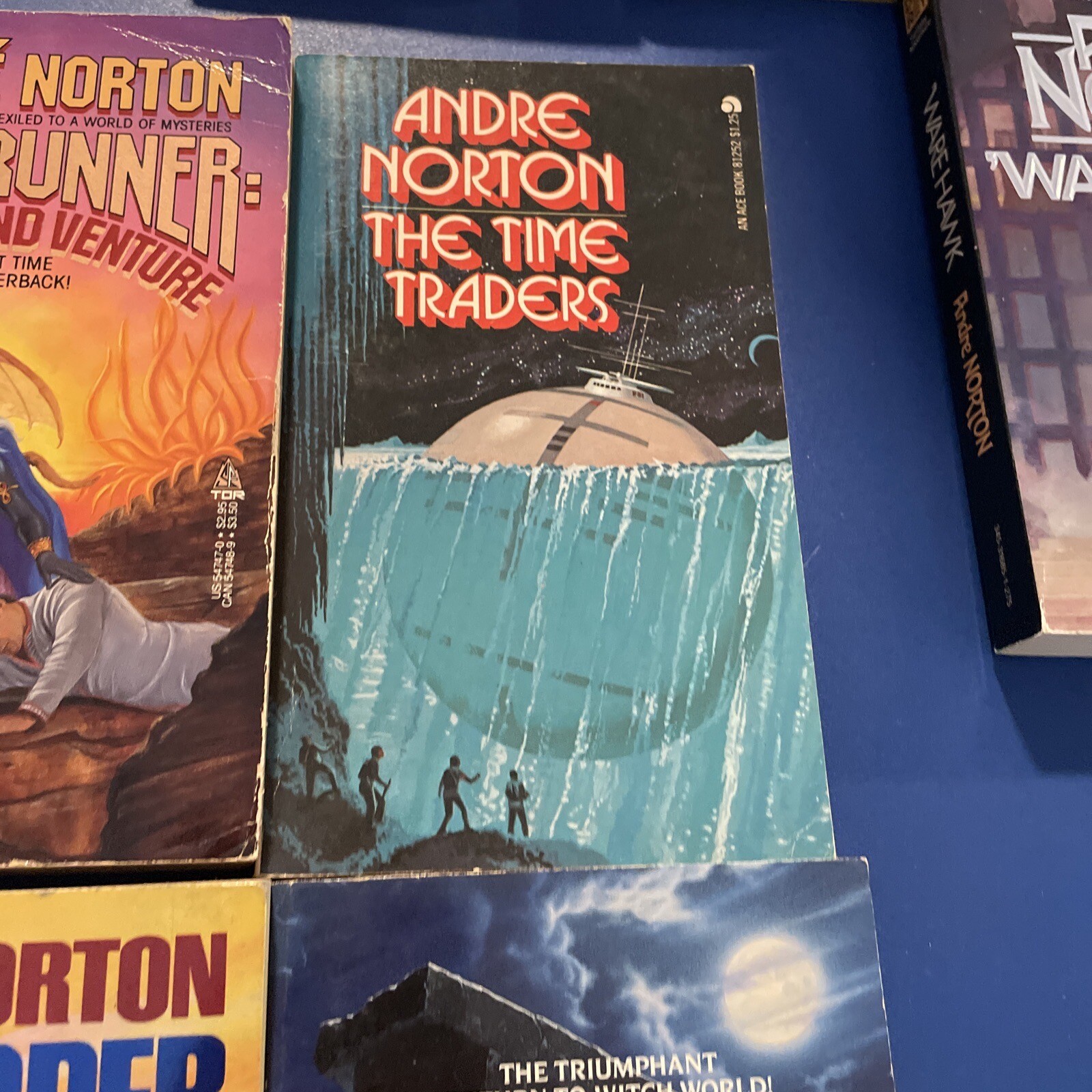 6 Andre Norton Sci Fi Fantasy Pb Books Voorlooper, Time Readers, Magic Books ++