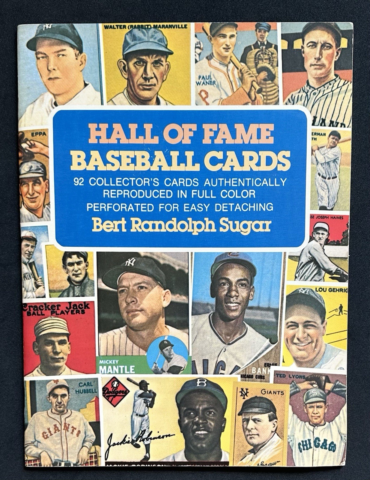 Hall of Fame Baseball Cards, Iconic Reprint Cards Sugar,Bert Randolph