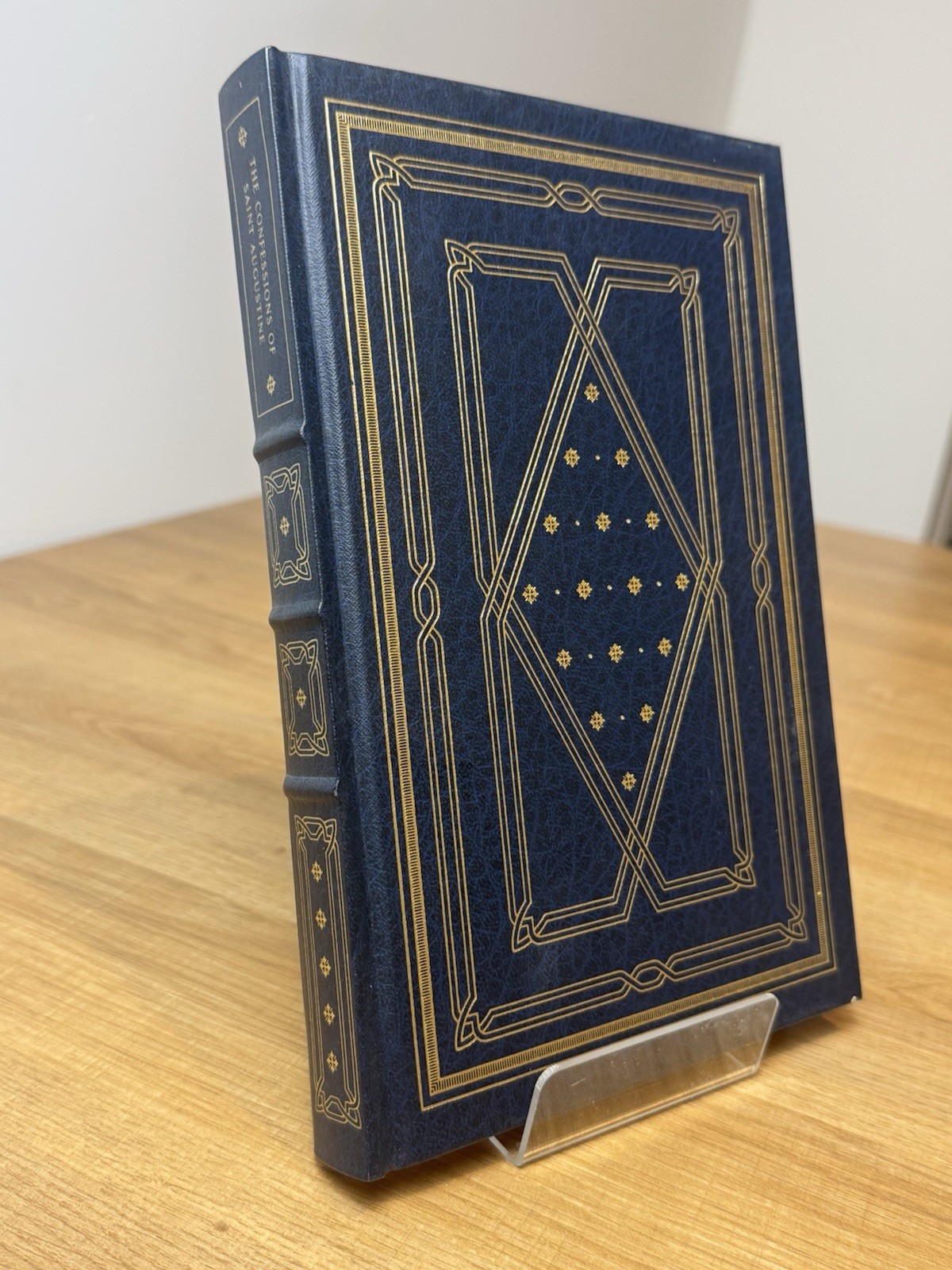 The Confessions of Saint Augustine 1982 Franklin Library Gold Gilded Edges