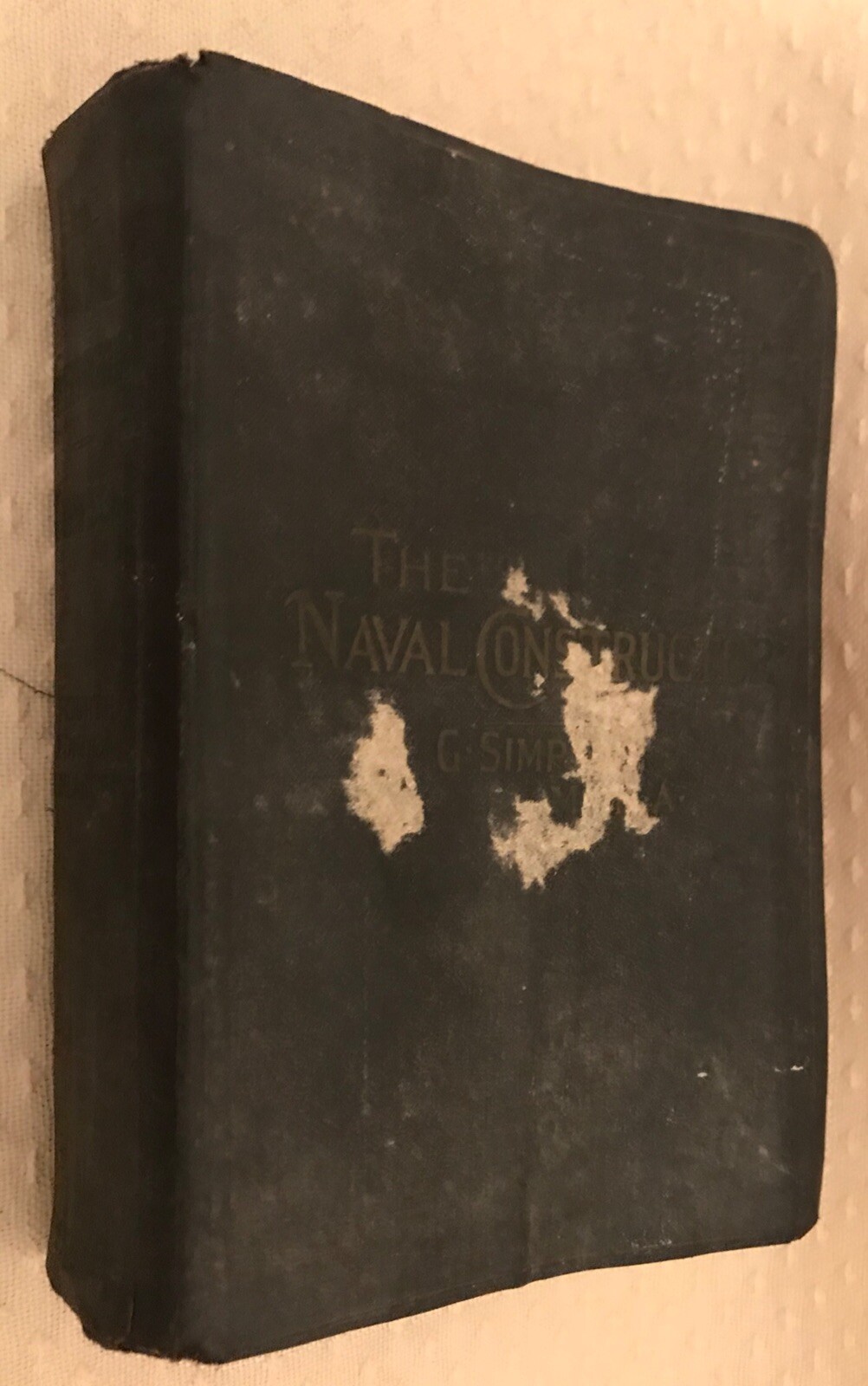 WWI WW1 Naval Constructor George Simpson USNRF Carpenter’s Mate New London CT