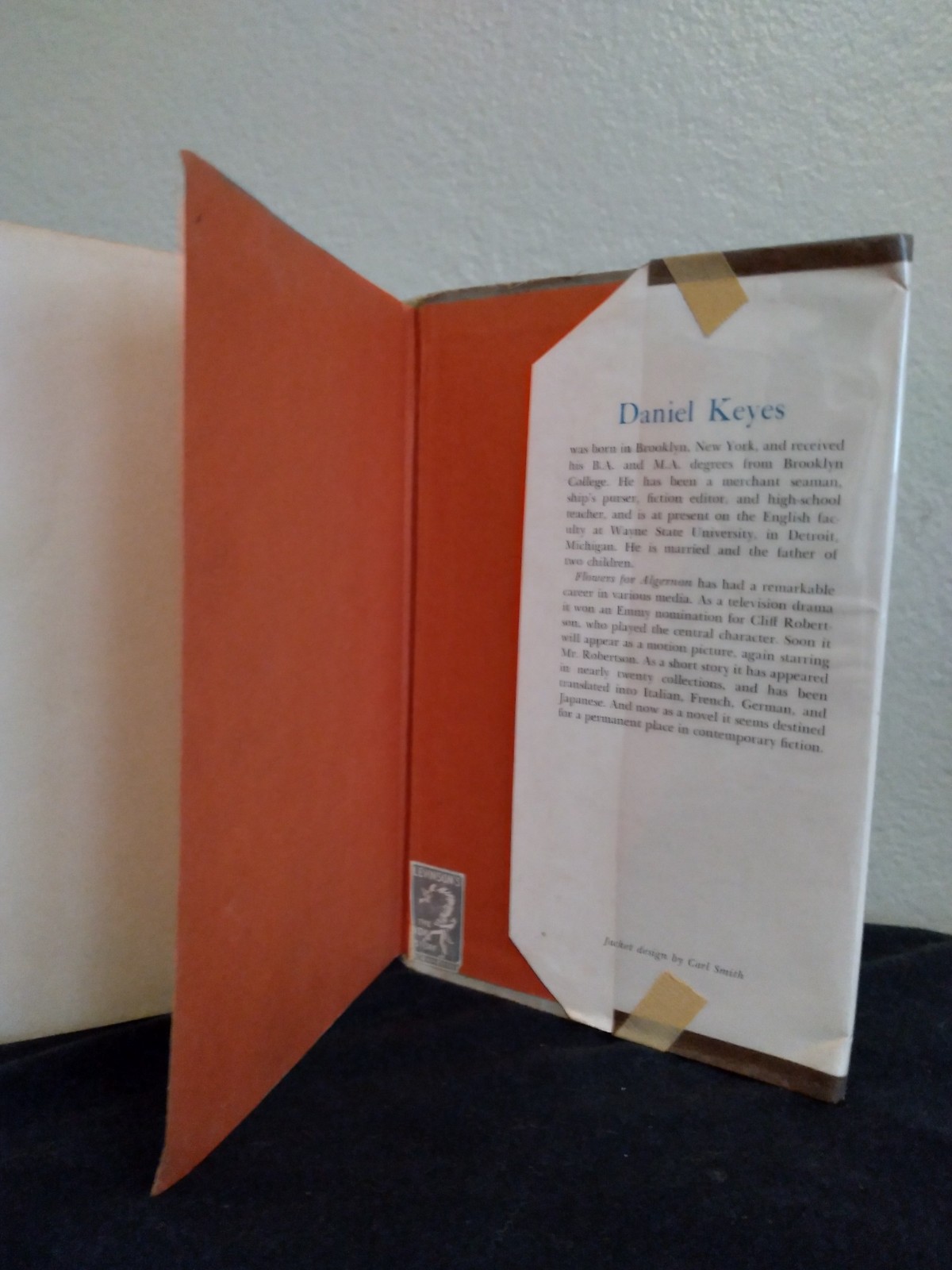 Flowers for Algernon by Daniel Keyes 1st Ed. Hardcover; Harcourt, Brace & World