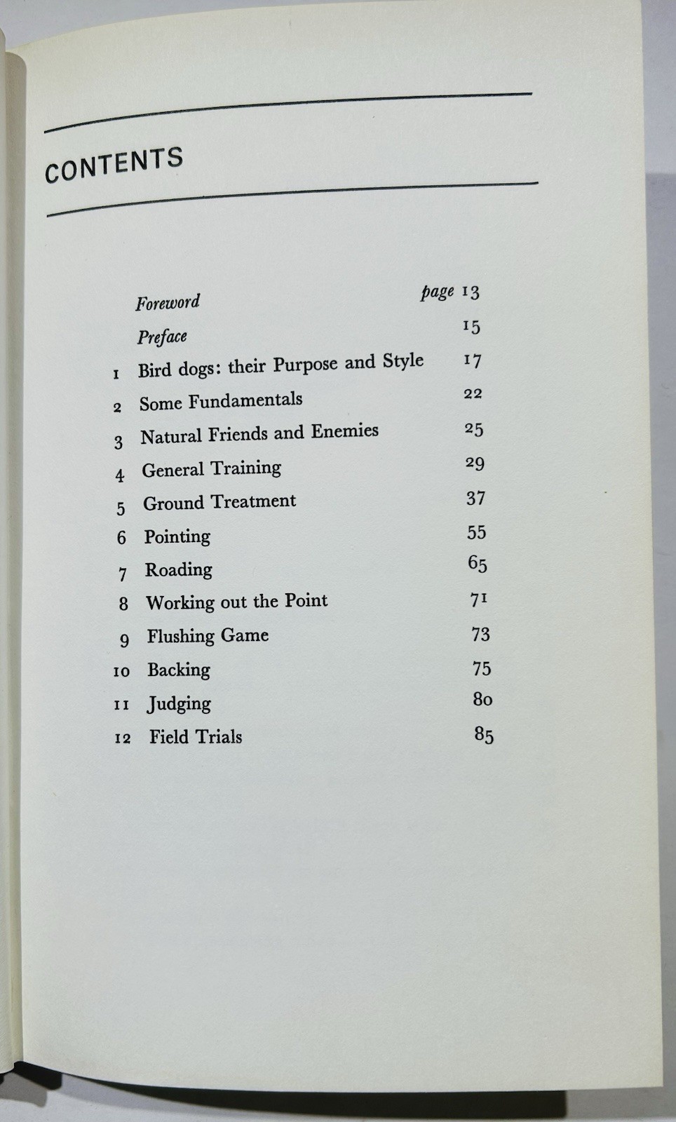 Training Setters and Pointers for Field Trials by John Beazley HC with DJ 1974