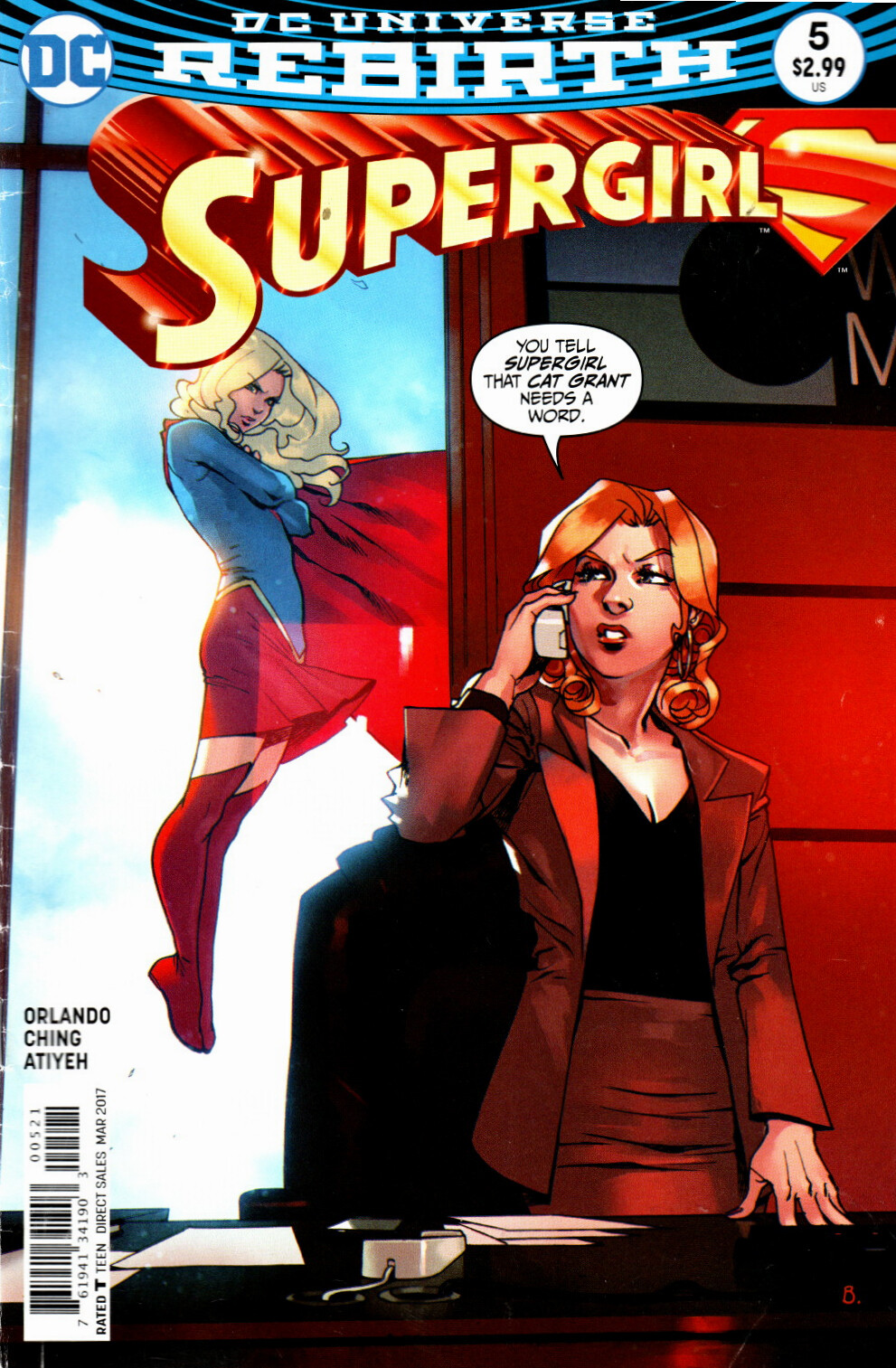 Super Girl – DC Comics – #5 – March 2017