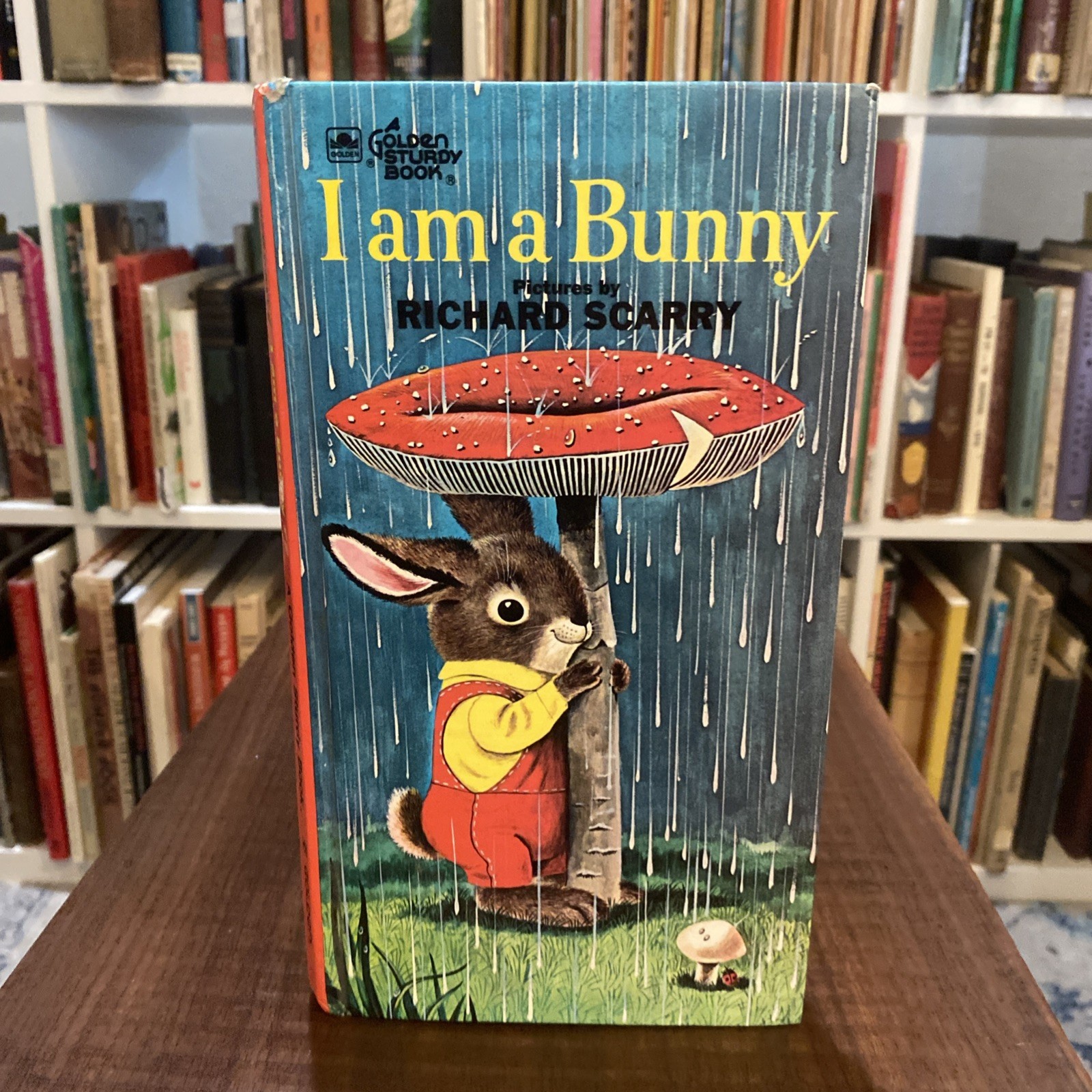 I Am A Bunny by Ole Risom and Richard Scarry Board Golden Sturdy Book 1963 HC