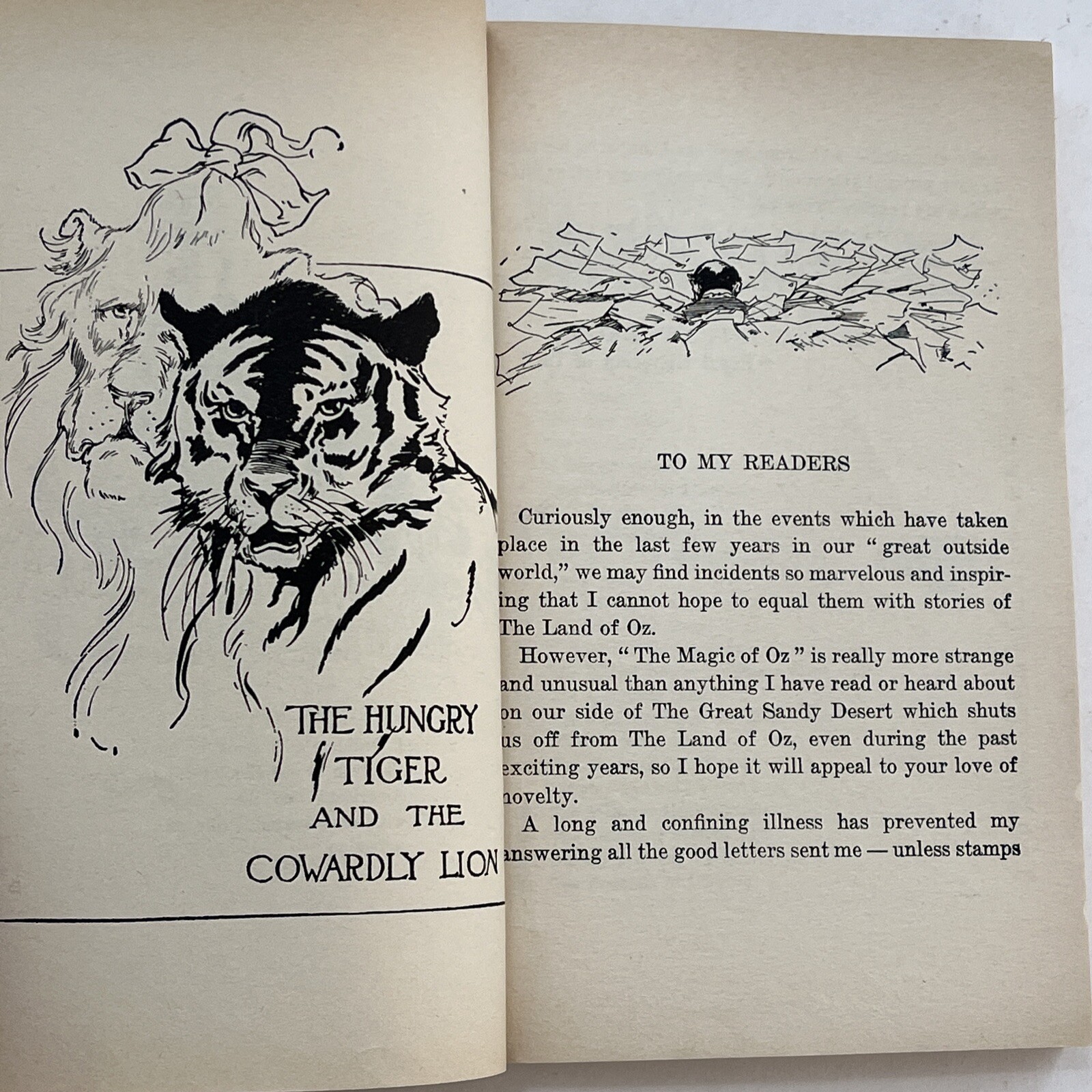 The magic of OZ by L. Frank Baum (1980 PB Canada) Illustrated J.R. Neil