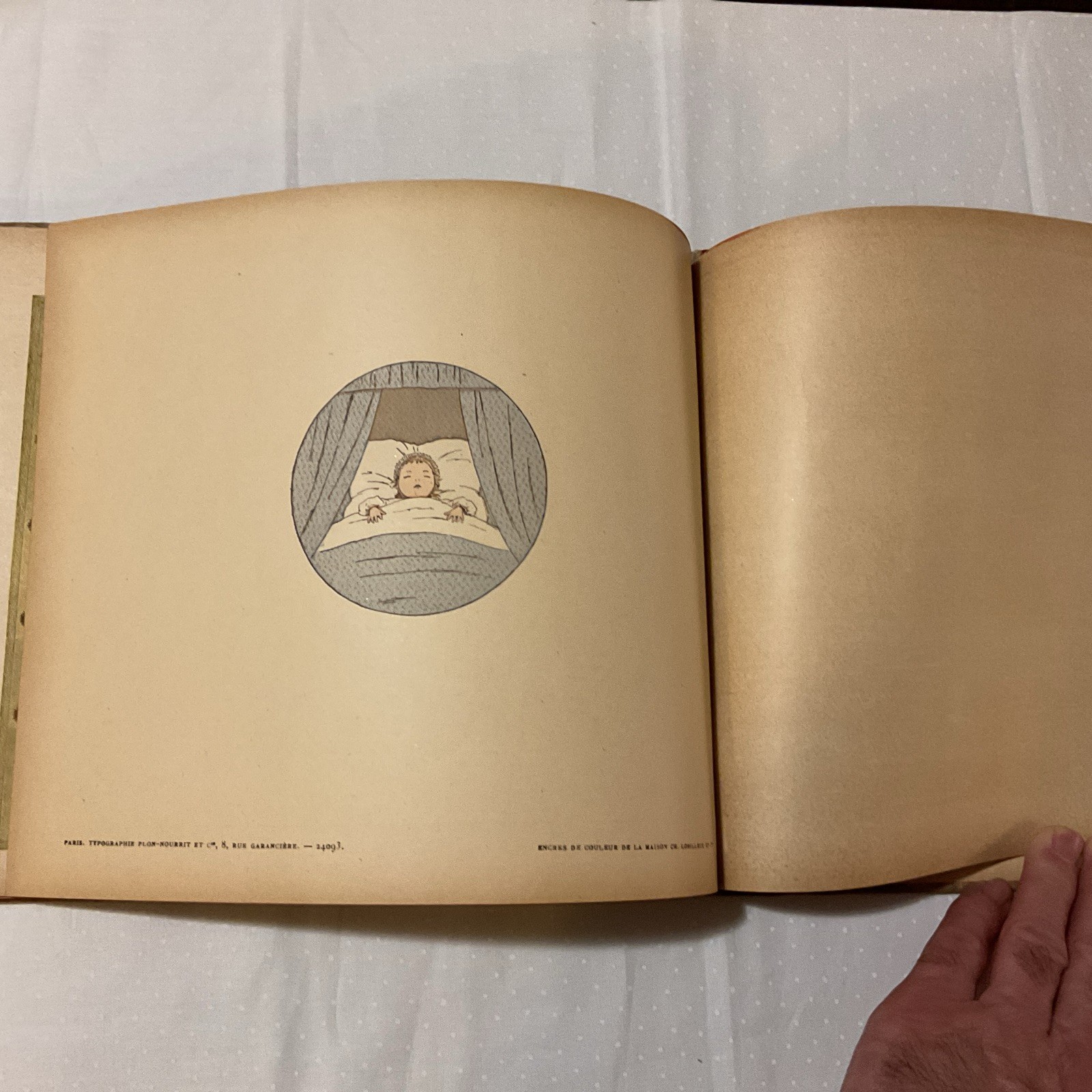 Antique French Children’s Book Music Songs Illustrated (1931) VIEILLES CHANSONS