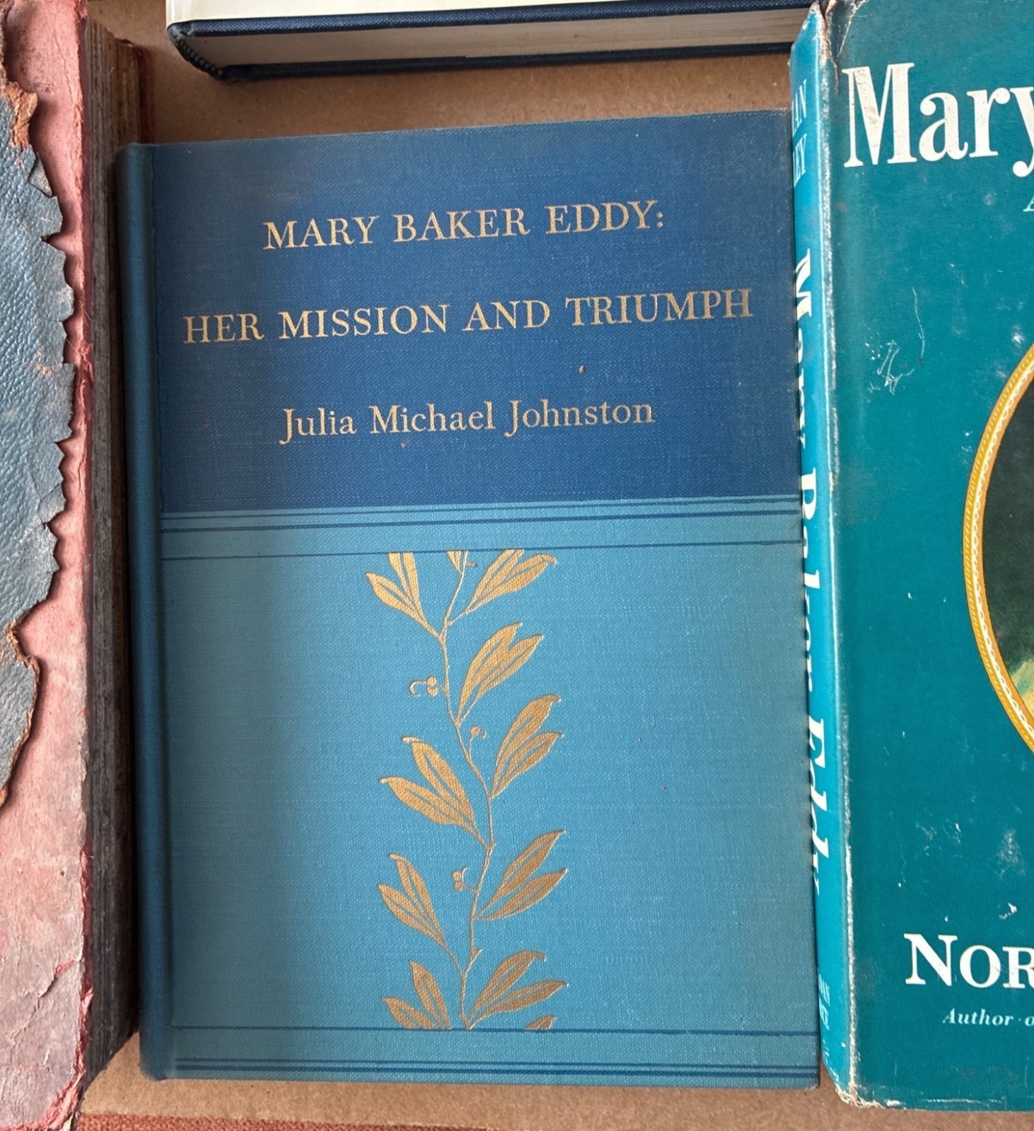 Mary Baker Eddy Book Lot Of 7 Biographies & Writings HC DJ 1st Christian Science