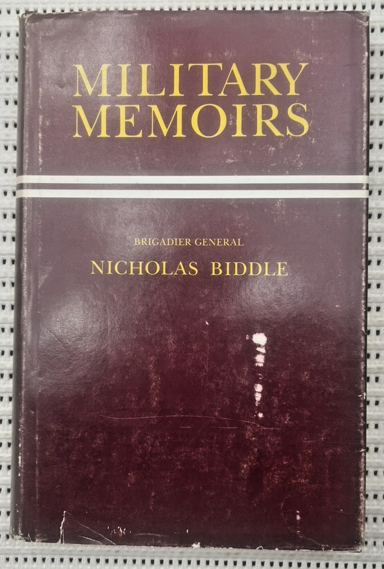World War I Military Memoirs Autobiography Hardcover First Edition Illust. 136pg