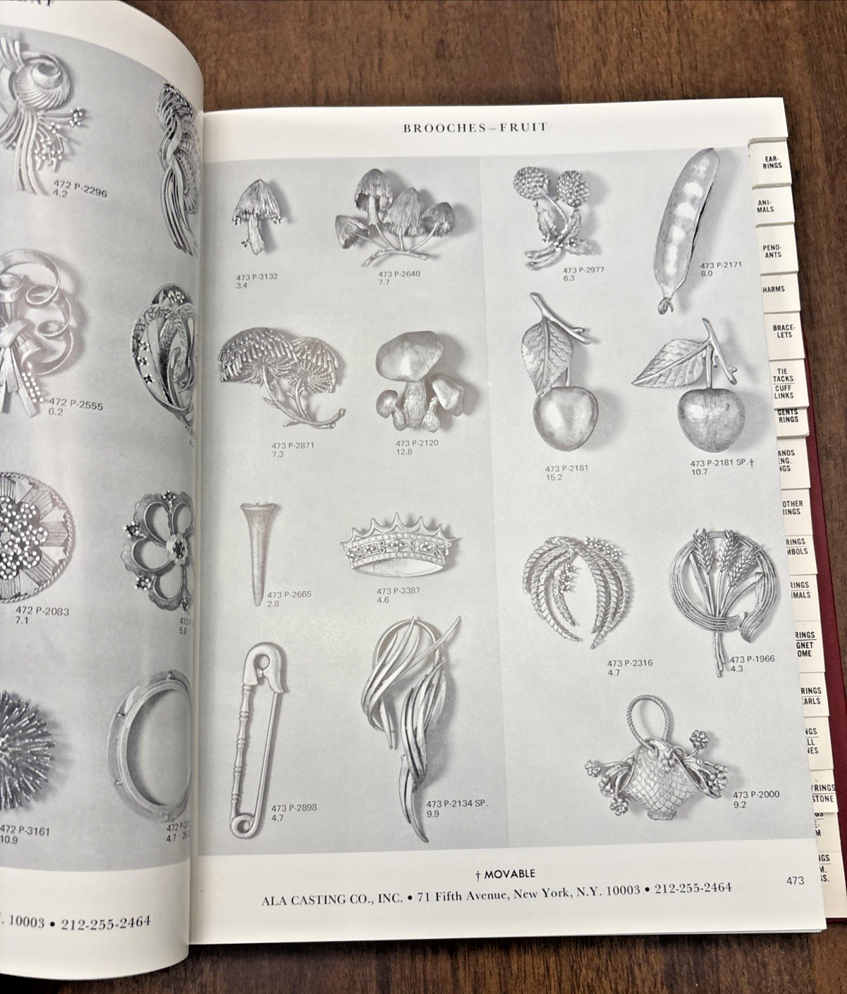 A.L.A. The Encyclopedia of Jewelry Castings 1978 3 Vol. Set Books Library ALA NY