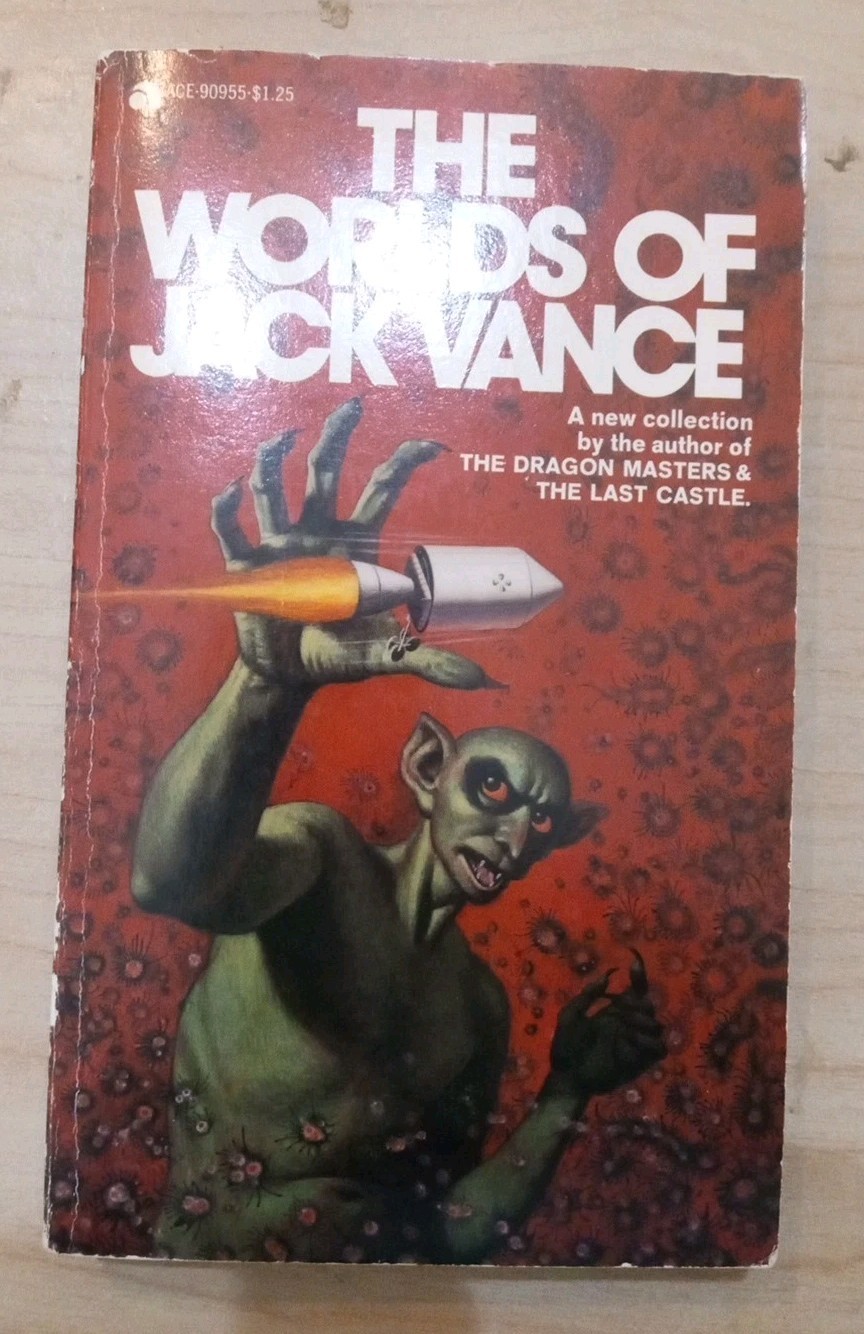THE WORLDS OF JACK VANCE, Vintage ACE Science Fiction Paperback, VG