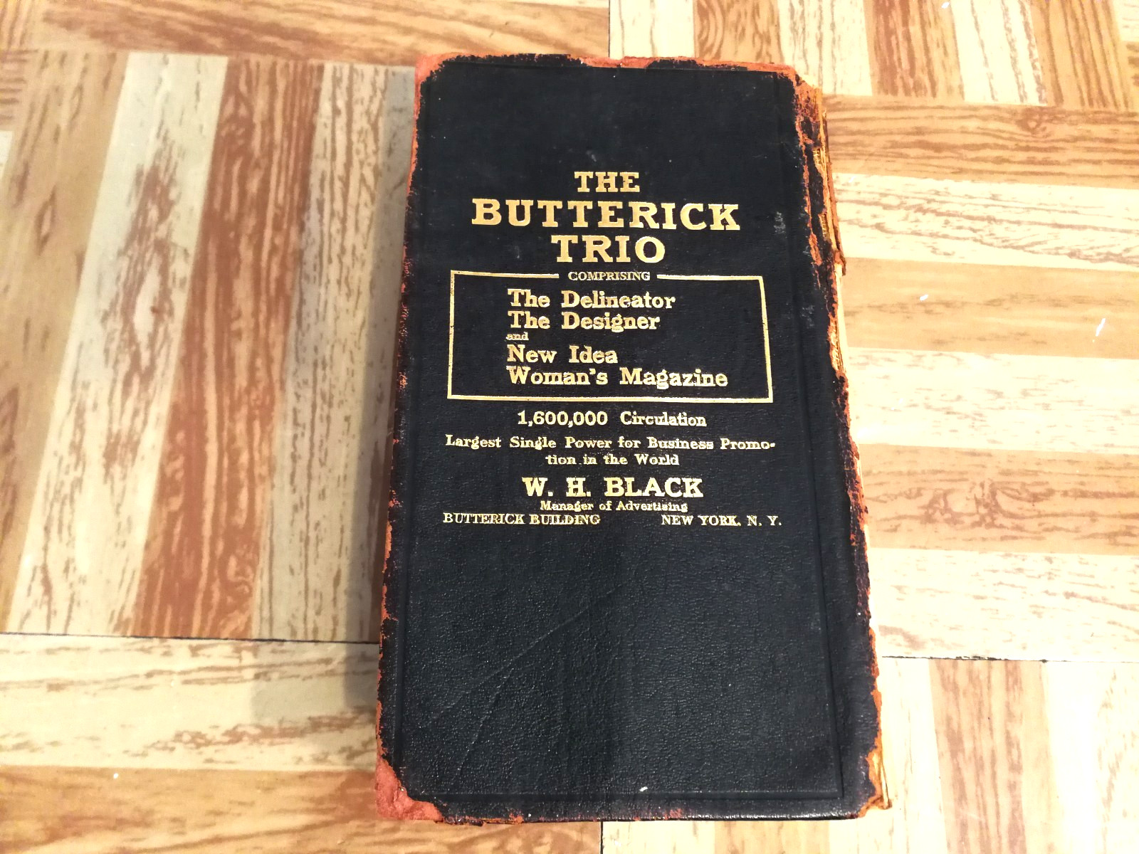 Lord & Thomas Pocket Directory Chicago-New York 1907 Booklet Vtg Illustrated