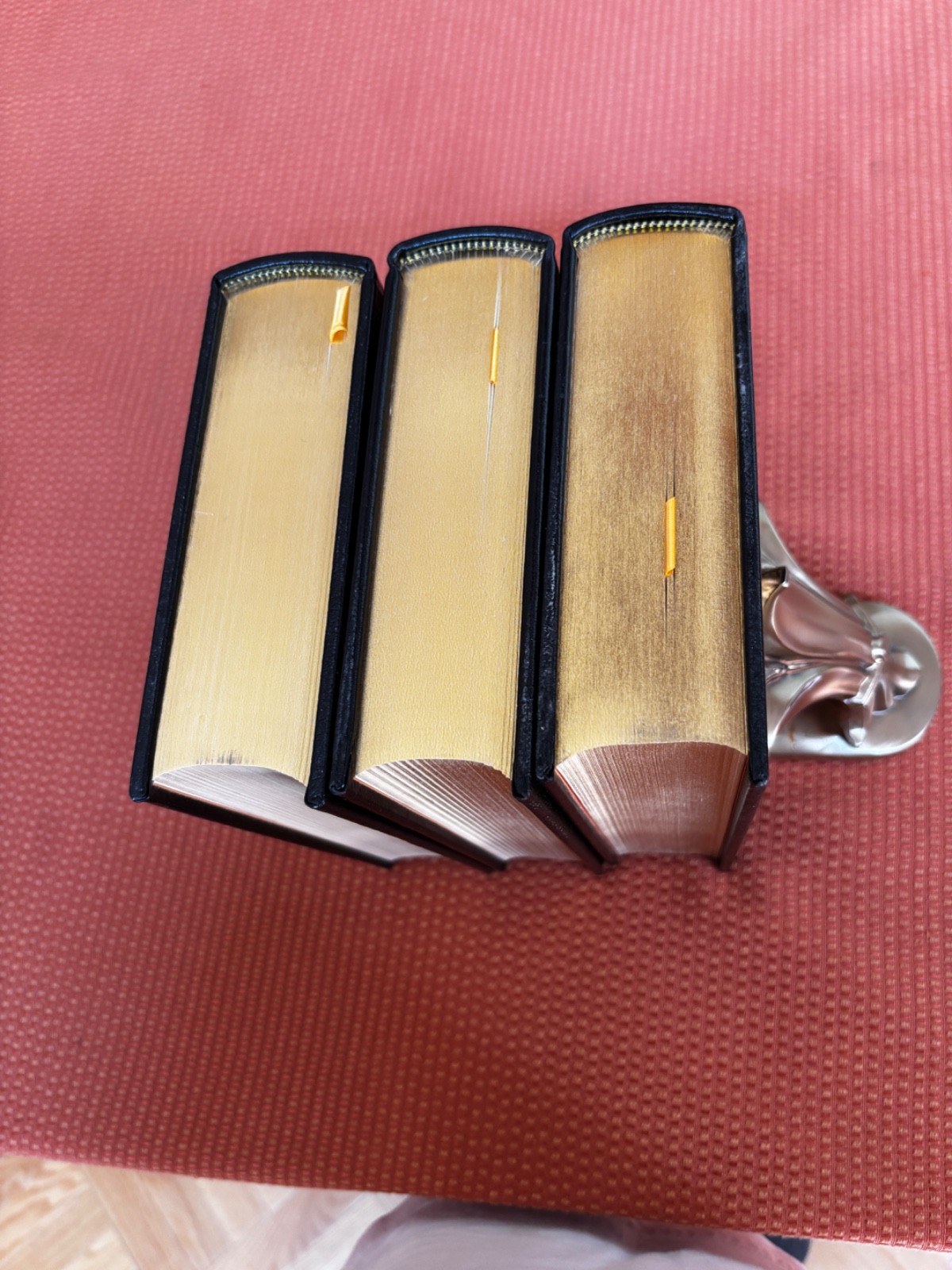 Complete Sherlock Holmes Easton Press 3 volumes A.C. Doyle 1995 Leather Mint