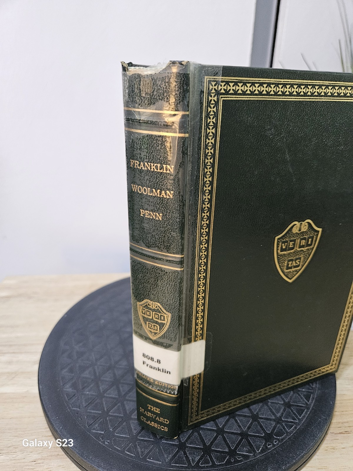 Ben Franklin, William Penn & John Woolman: 1937, Harvard Classics Deluxe Edition
