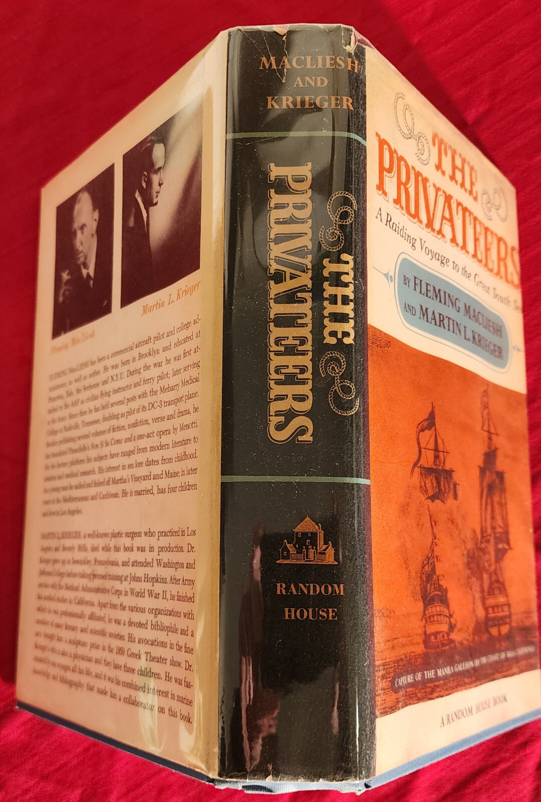 [Pirates] THE PRIVATEERS A RAIDING VOYAGE TO THE GREAT SOUTH SEA – 1962 1st/1st