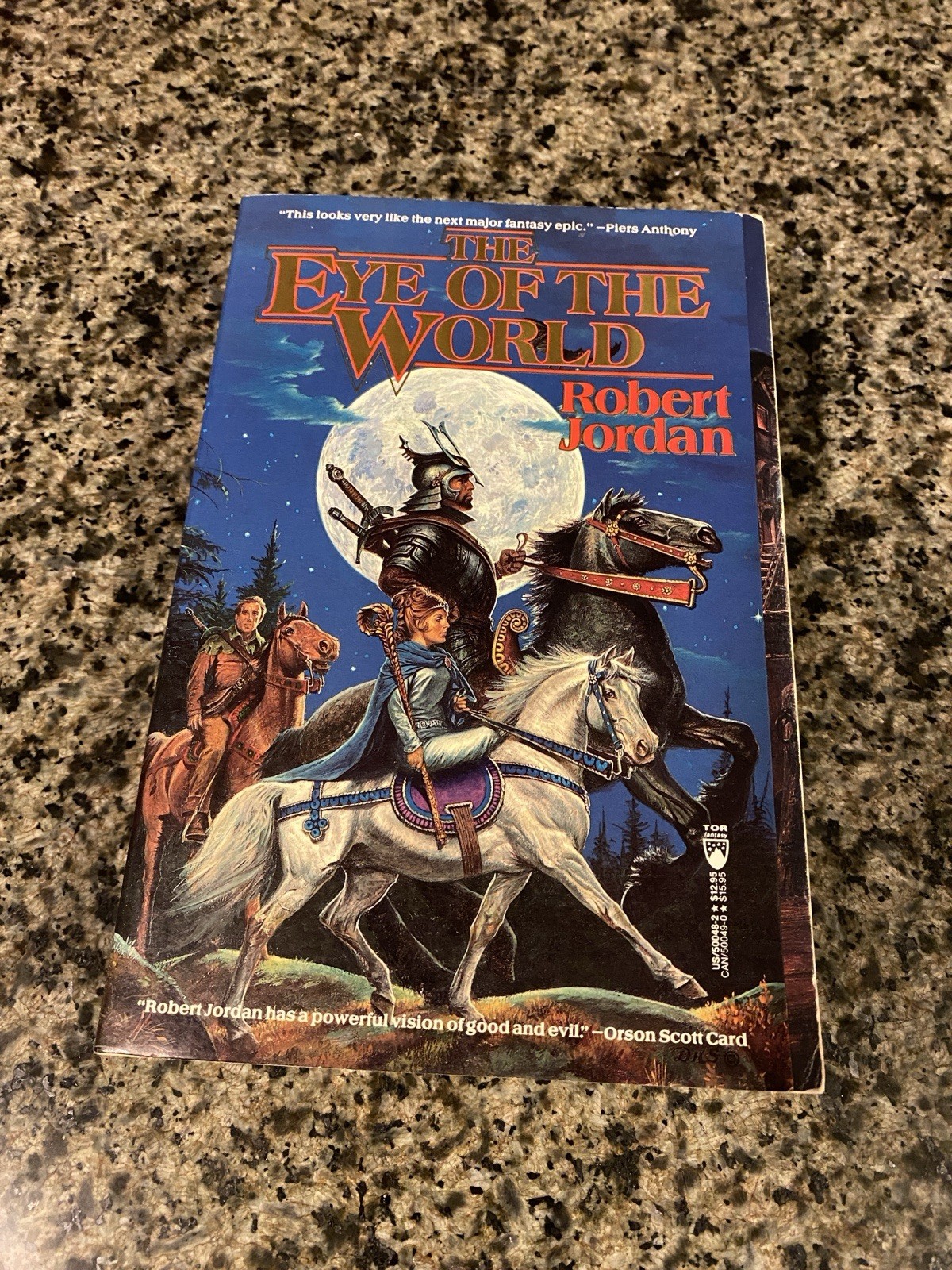 Eye Of The World – Robert Jordan – First Trade Paperback Ed/1st Printing TPB
