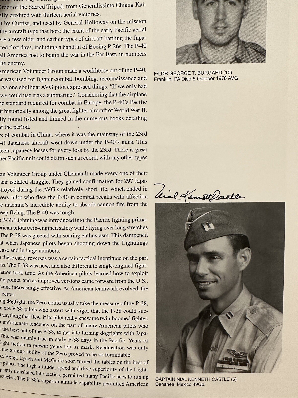 MULTI PILOT SIGNED, Fighter Aces Of The USA, Toliver & Constable, MINT copy