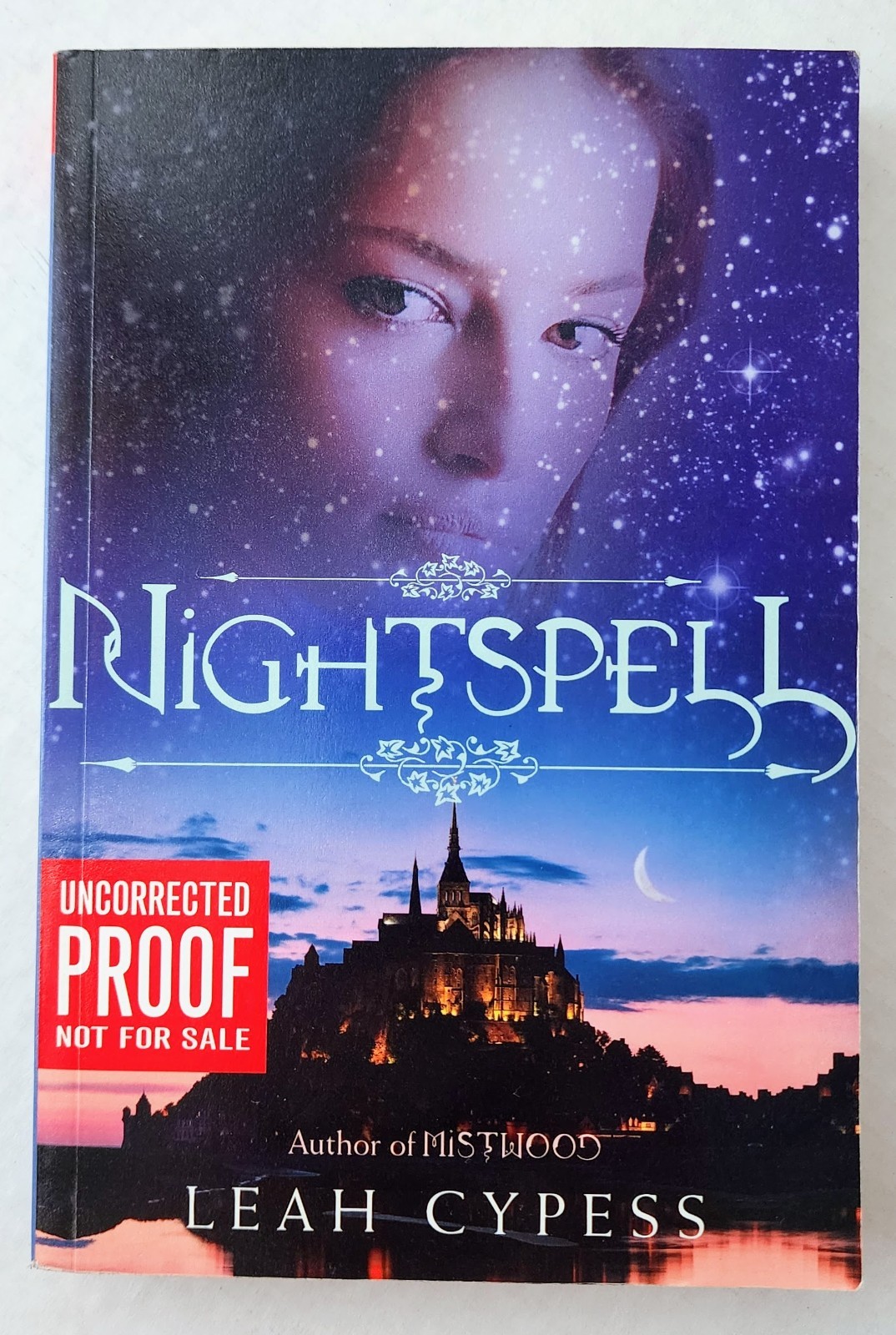 Nightspell ARC Uncorrected Proof Leah Cypess 2011 Advance Reading Copy