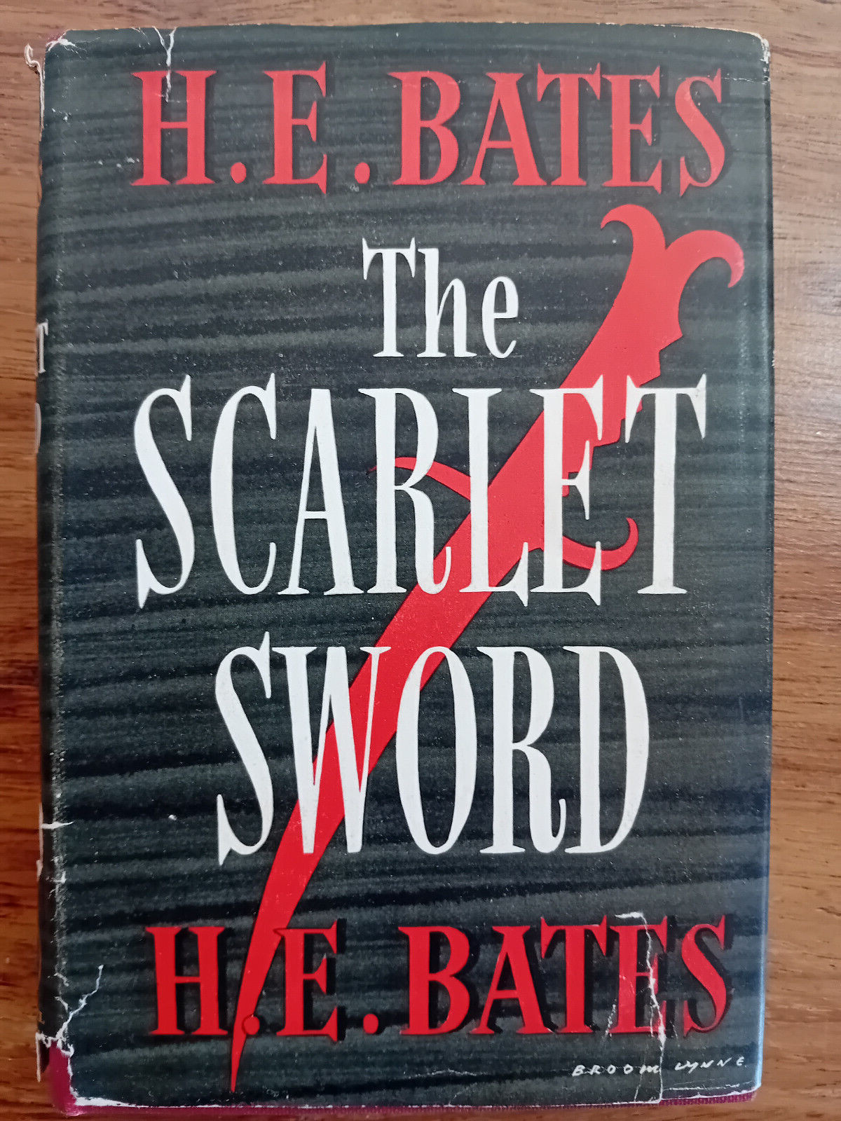 H E Bates The Scarlet Sword – 2nd impression HB 1950 Michael Joseph with D/J