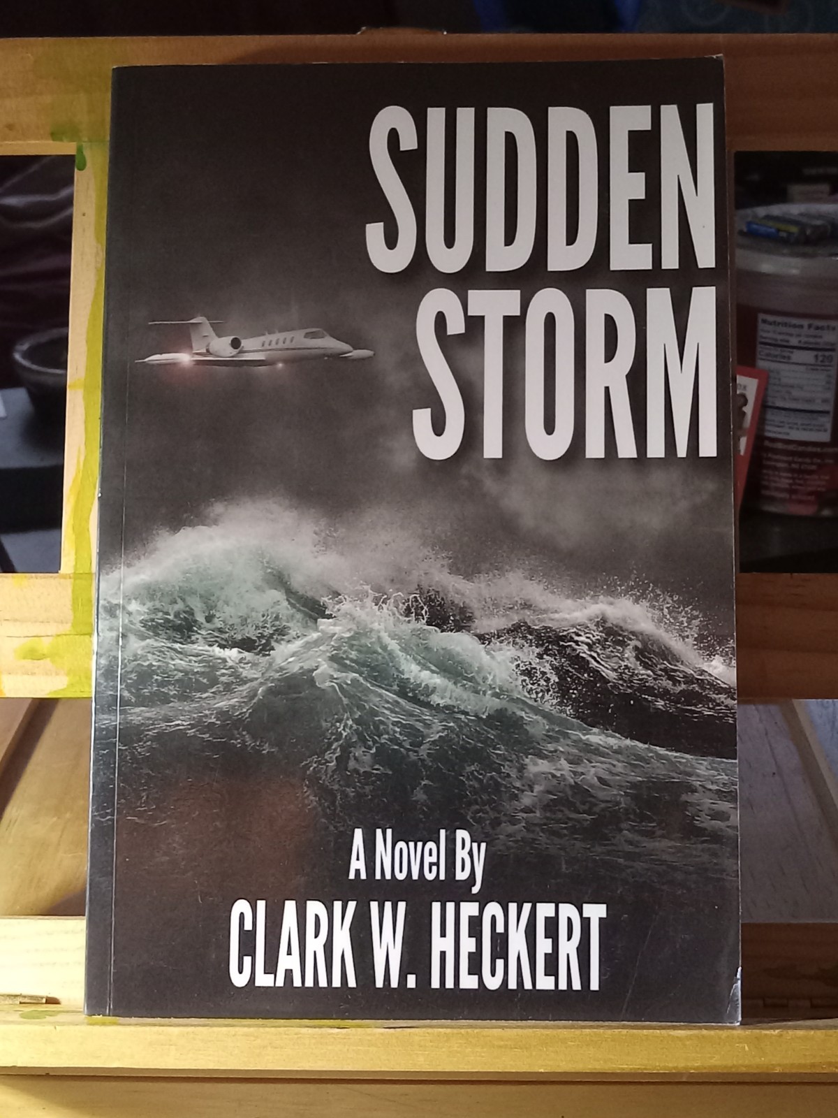 SIGNED!! — Sudden Storm by Clark W. Heckert (2018) — First Novel!