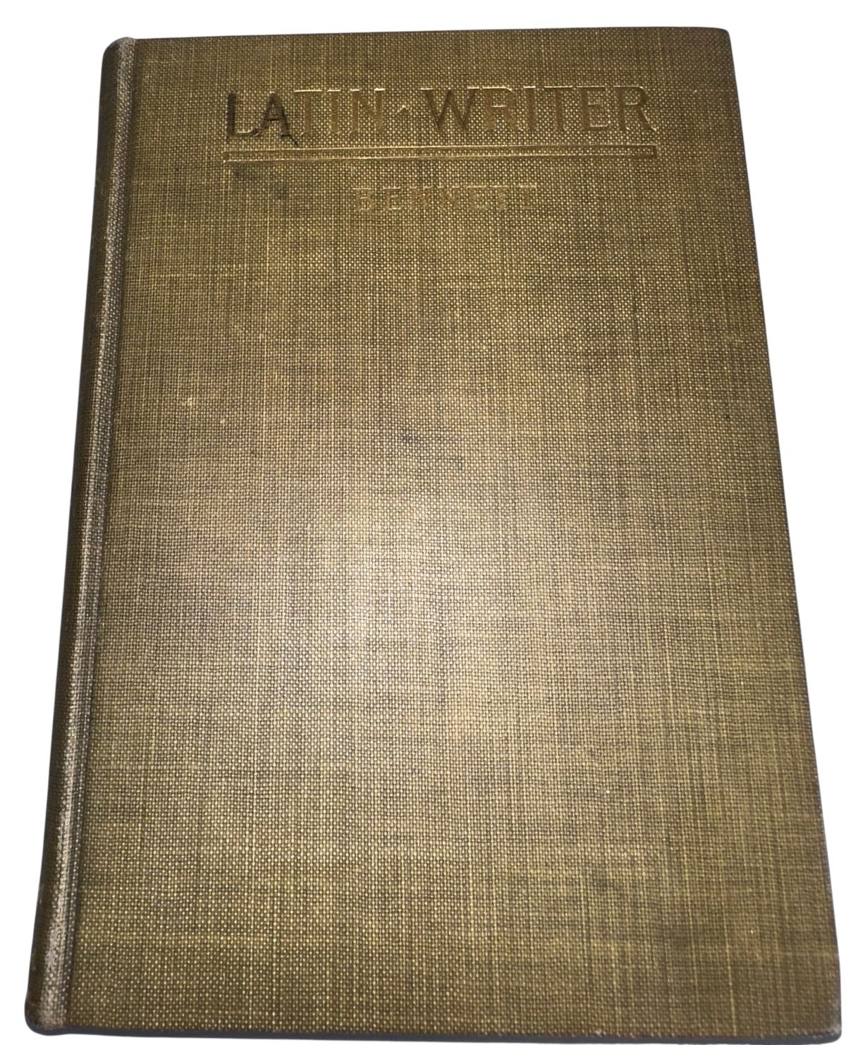 Antique 1905 Preparatory Latin Writer Bennet’s Latin Series. Charles E. Bennett