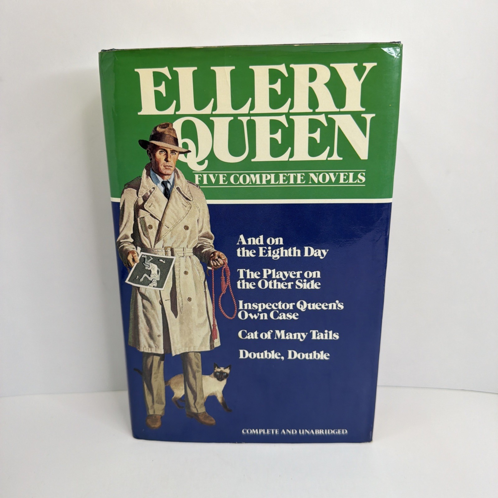 Ellery Queen: Five Complete Novels – Mystery 1982 Hardcover with Dust Jacket