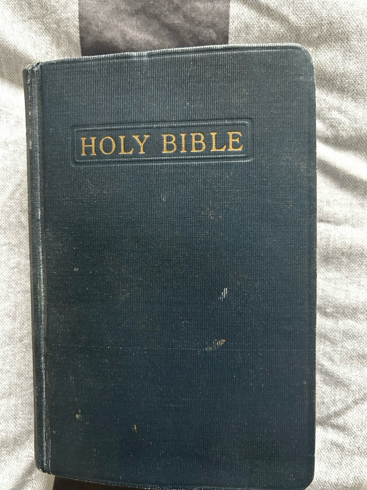 Holy Bible KJV Pronouncing A J Holman Company USA 1930’s Vintage Complete