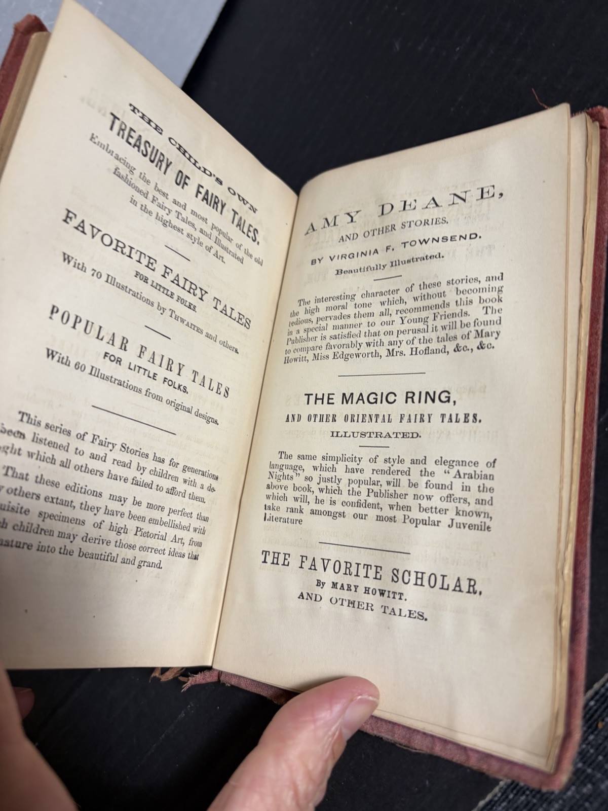 Aesop’s Fables Illustrated 130 Engravings James Miller c1854 HC Samuel Croxall