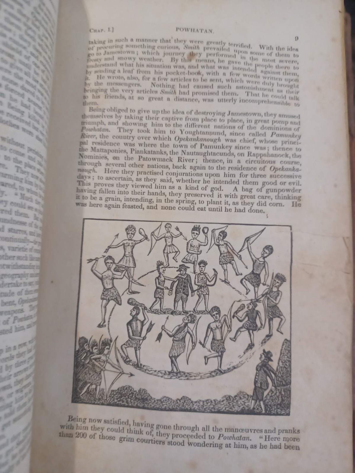 1833 Book Of The Indians Of North America By Samuel Drake, First Edition