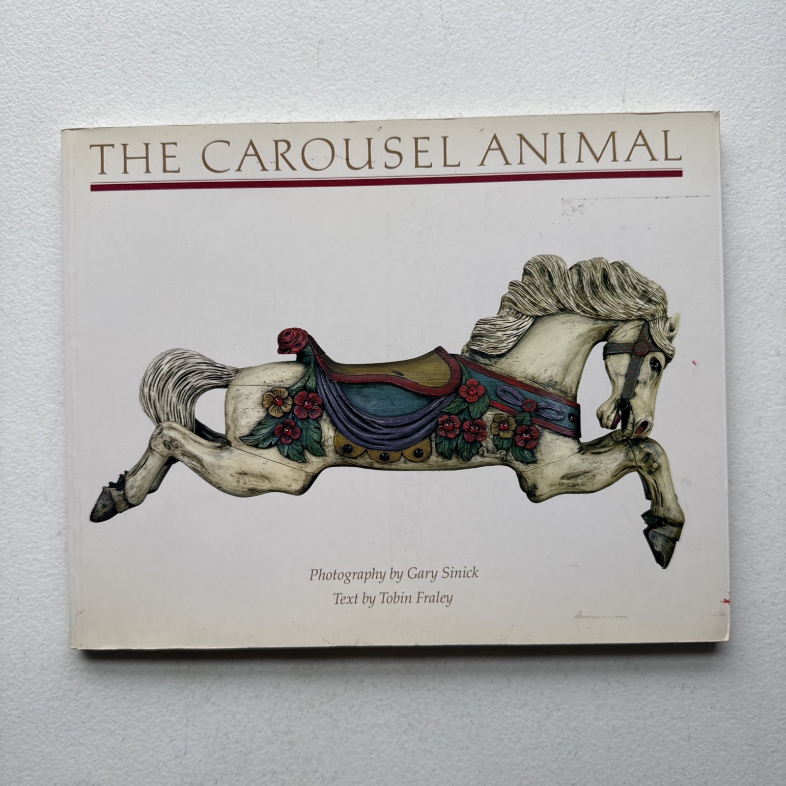The Carousel Animal Book 1987 Chronicle Books Vintage Softcover
