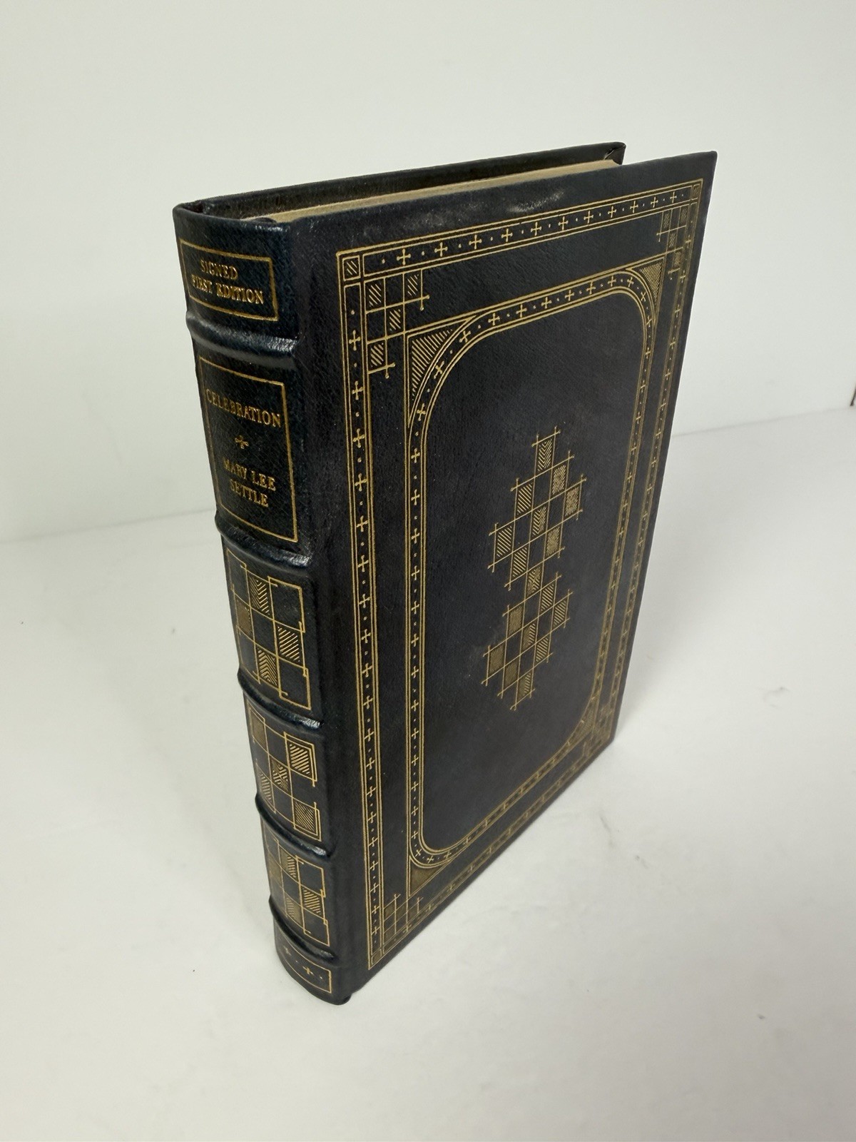 Mary Lee Settle Celebration SIGNED 1st Edition Franklin Library Leather