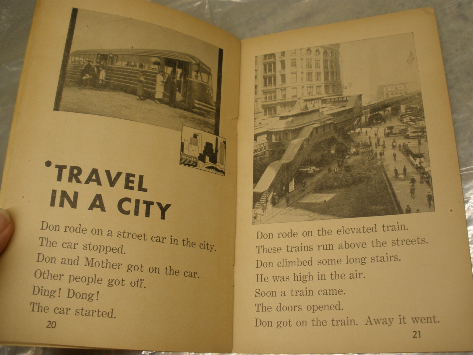 Travel by Eleanor M Johnson Unit Study Book #101 PB 1936 (D9)