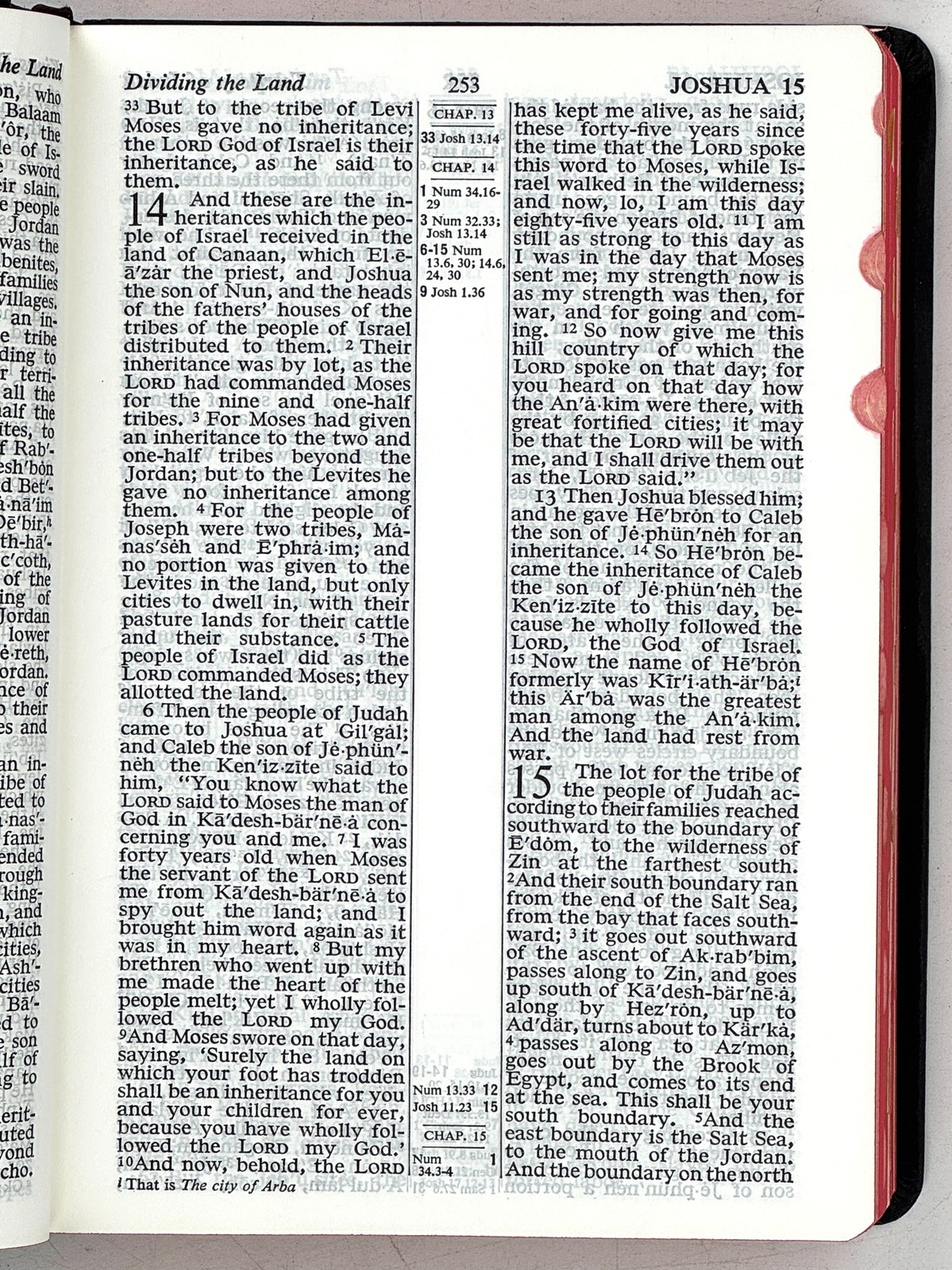 1962 World Bible Revised Standard Version Heritage Large Print Imitation Leather