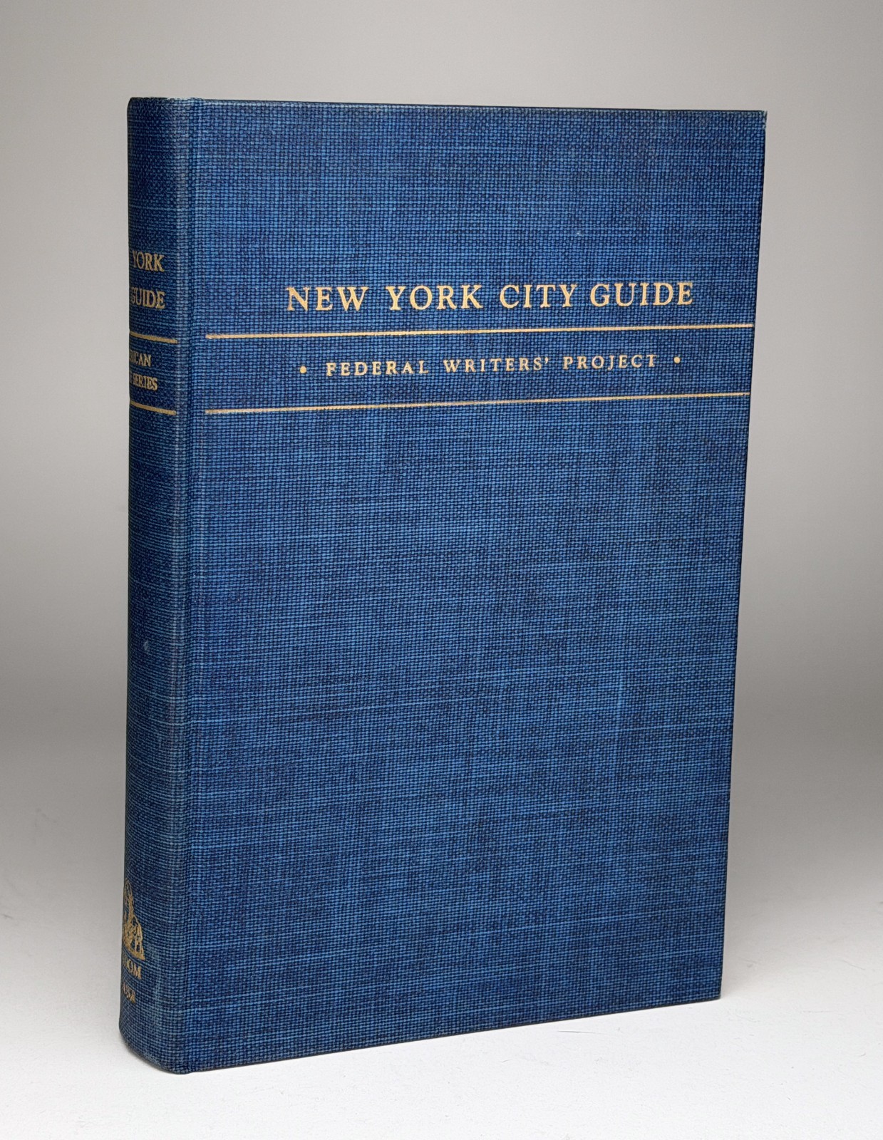 1939 New York City Guide WPA 1st Ed Random House Map World’s Fair Federal Writer