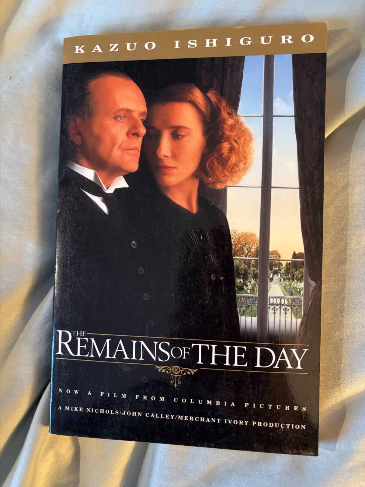 remains of the Day – digest paperback movie tie-in VG+ Anthony Hopkins