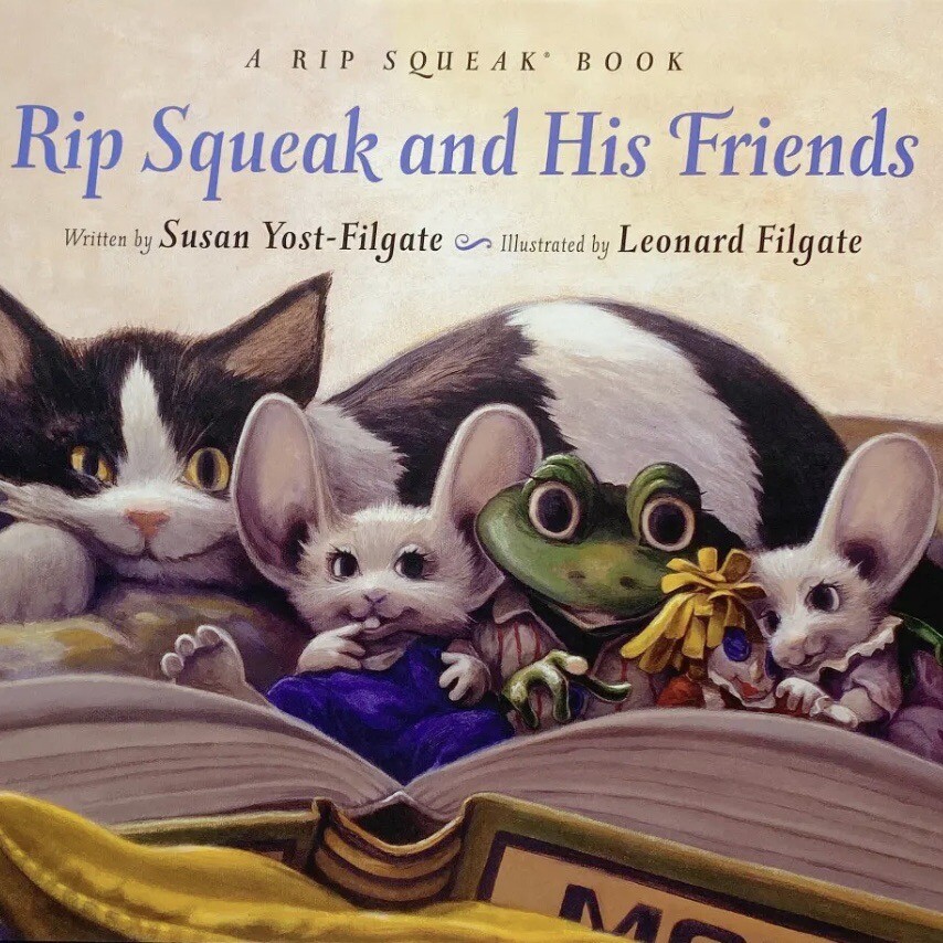 RIP SQUEAK Children’s Book Collection – Hardcover Set of 3 with Slipcase