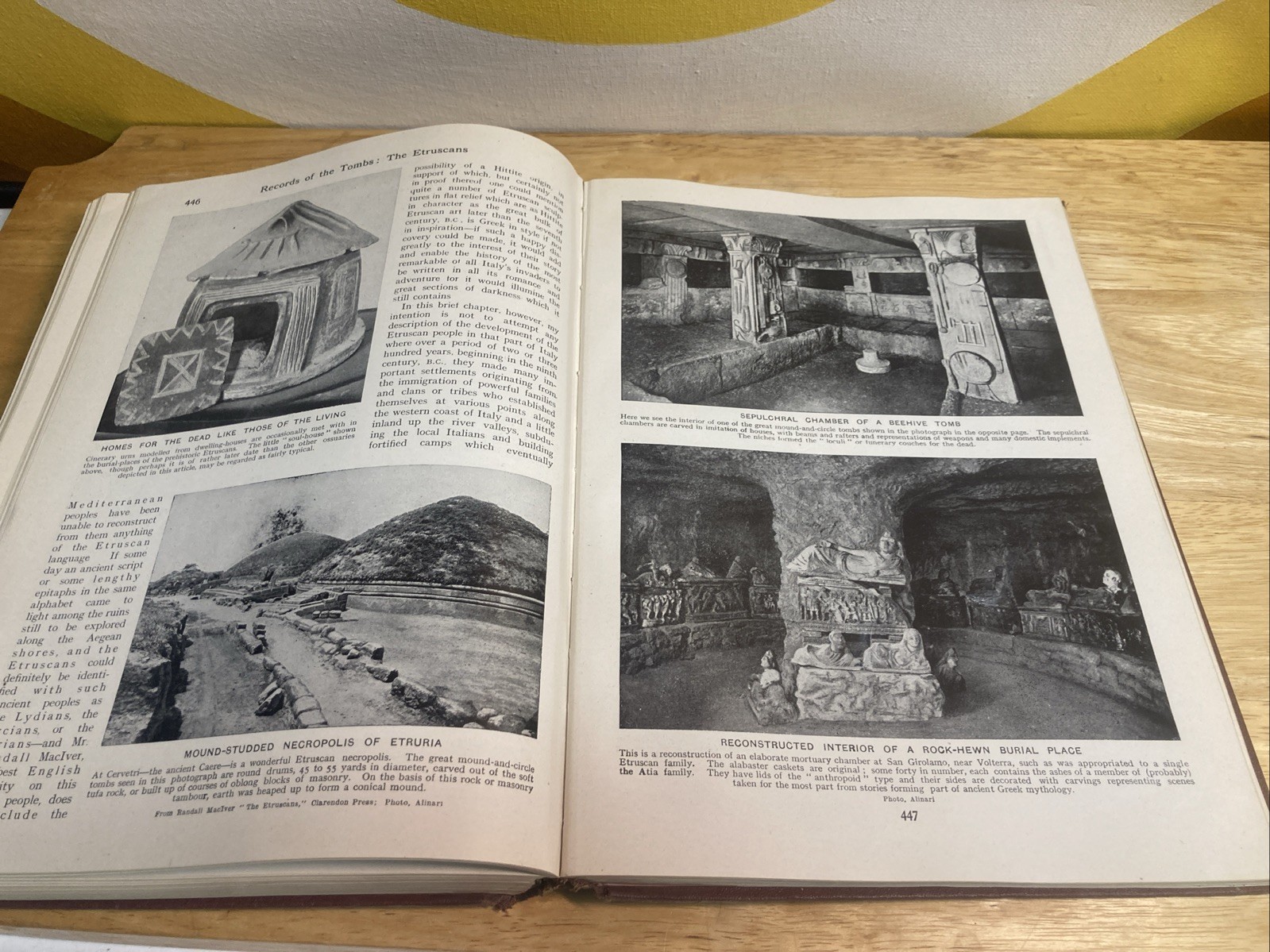 Vintage 1948 Wonders Of The Past By Hammerton 1937 Rare Pictorial History Book