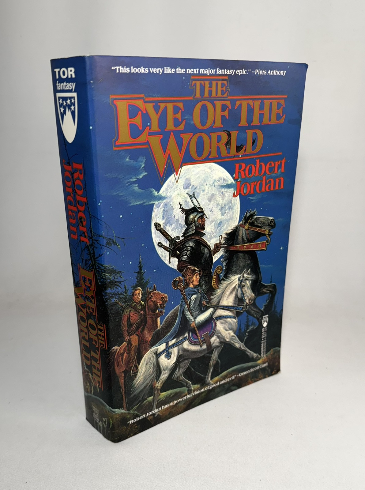 The Eye Of The World-Robert Jordan-SIGNED By Darrell Sweet!-Softcover-Bk 1-RARE!