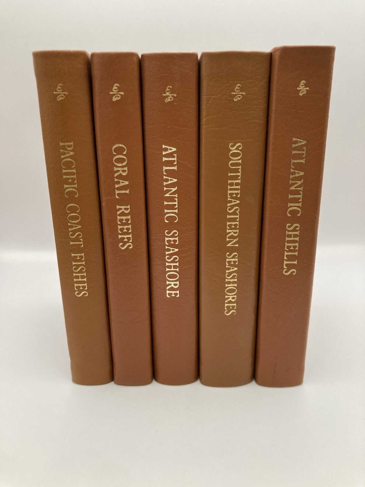 Easton Press Roger Peterson Field Guides 6 Atlantic Pacific Shells Fishes Coral