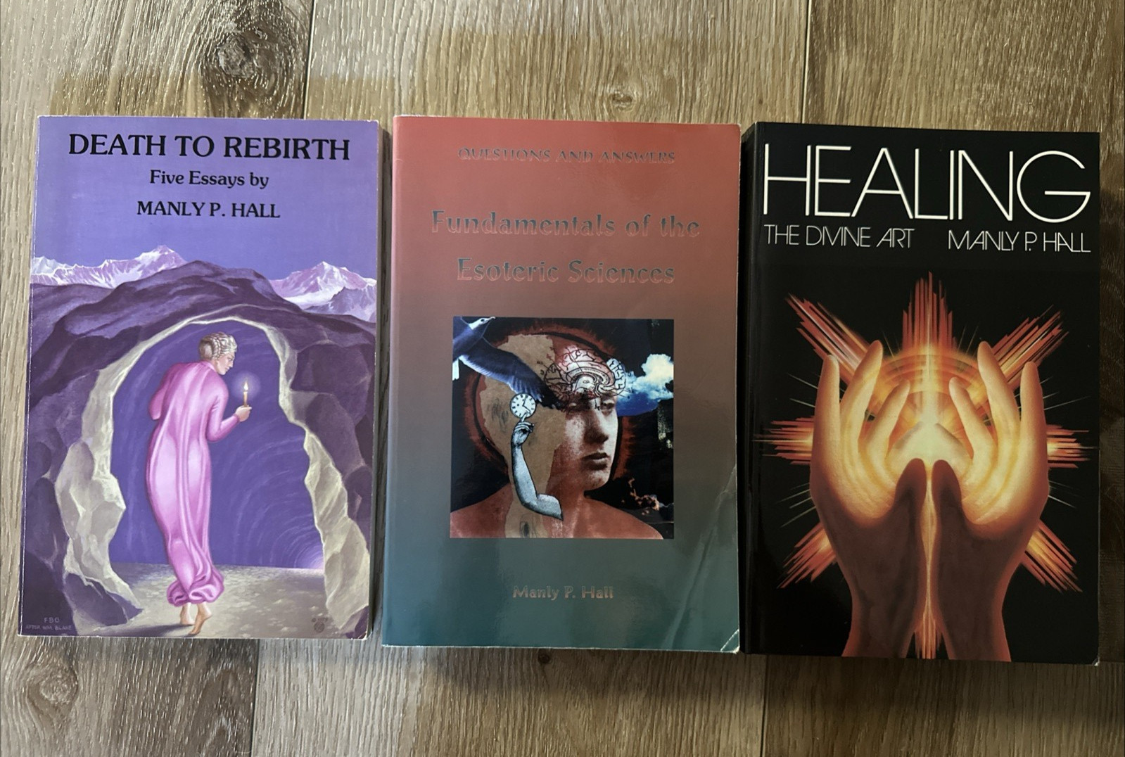 Manly Hall Lot Death To Rebirth – Esoteric Sciences – Healing The Divine Art