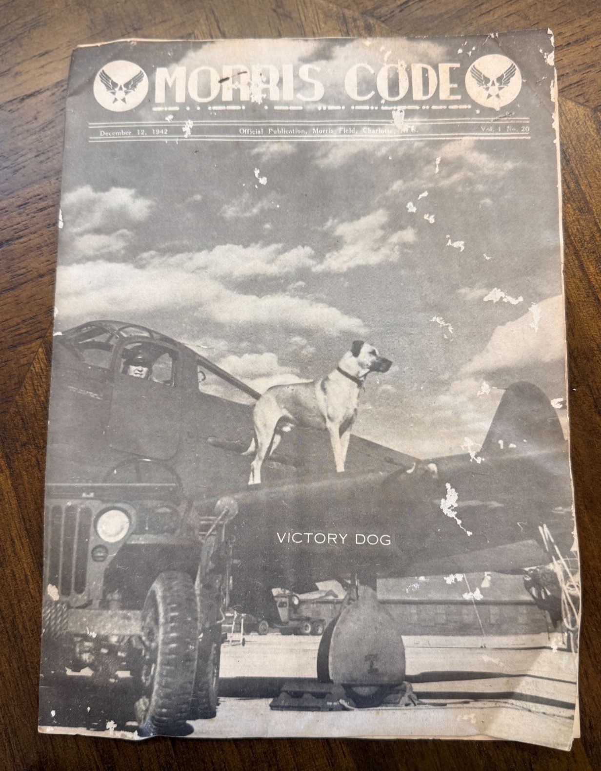 Vintage Morris Code World War ll Magazine Publication for Military READ WEAR