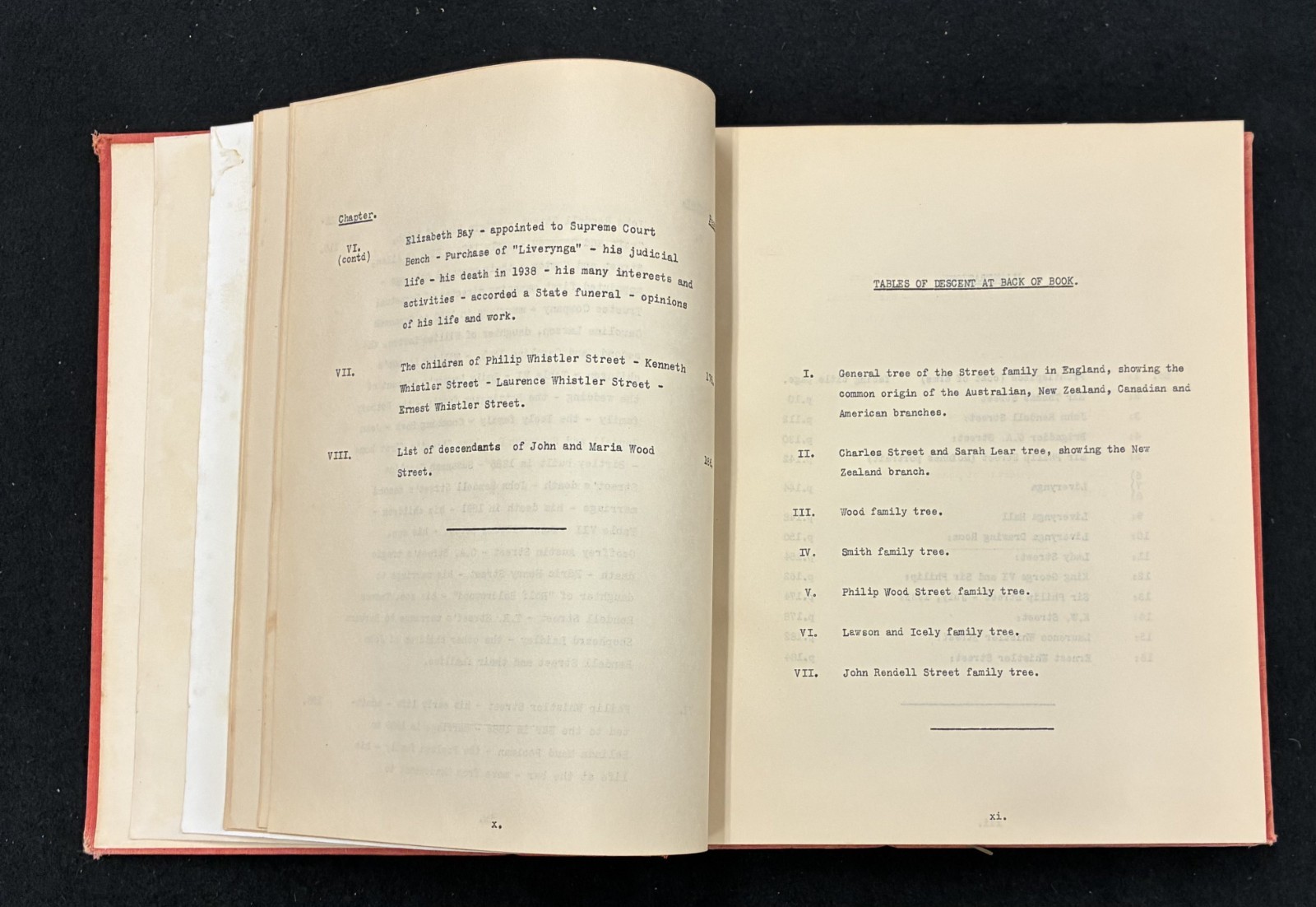 1941 Annals of Street Family of Birtley NSW Australia * Inscribed by K.W. Street