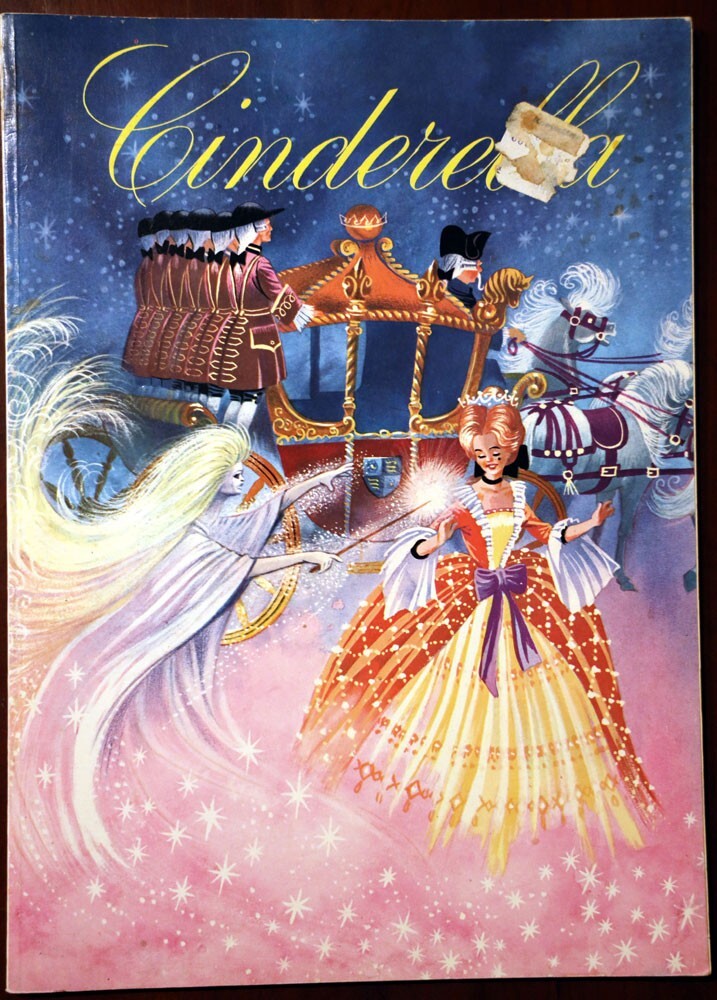 CINDERELLA 1972 Vintage Paperback – Shirley Brown – Illustrated by Eric Kincaid