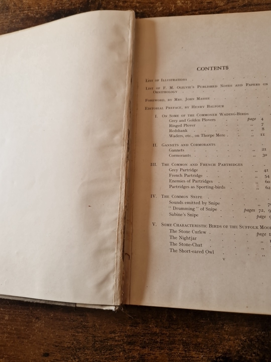 Field Observations On British Birds By Fergus Menteith Ogilvie