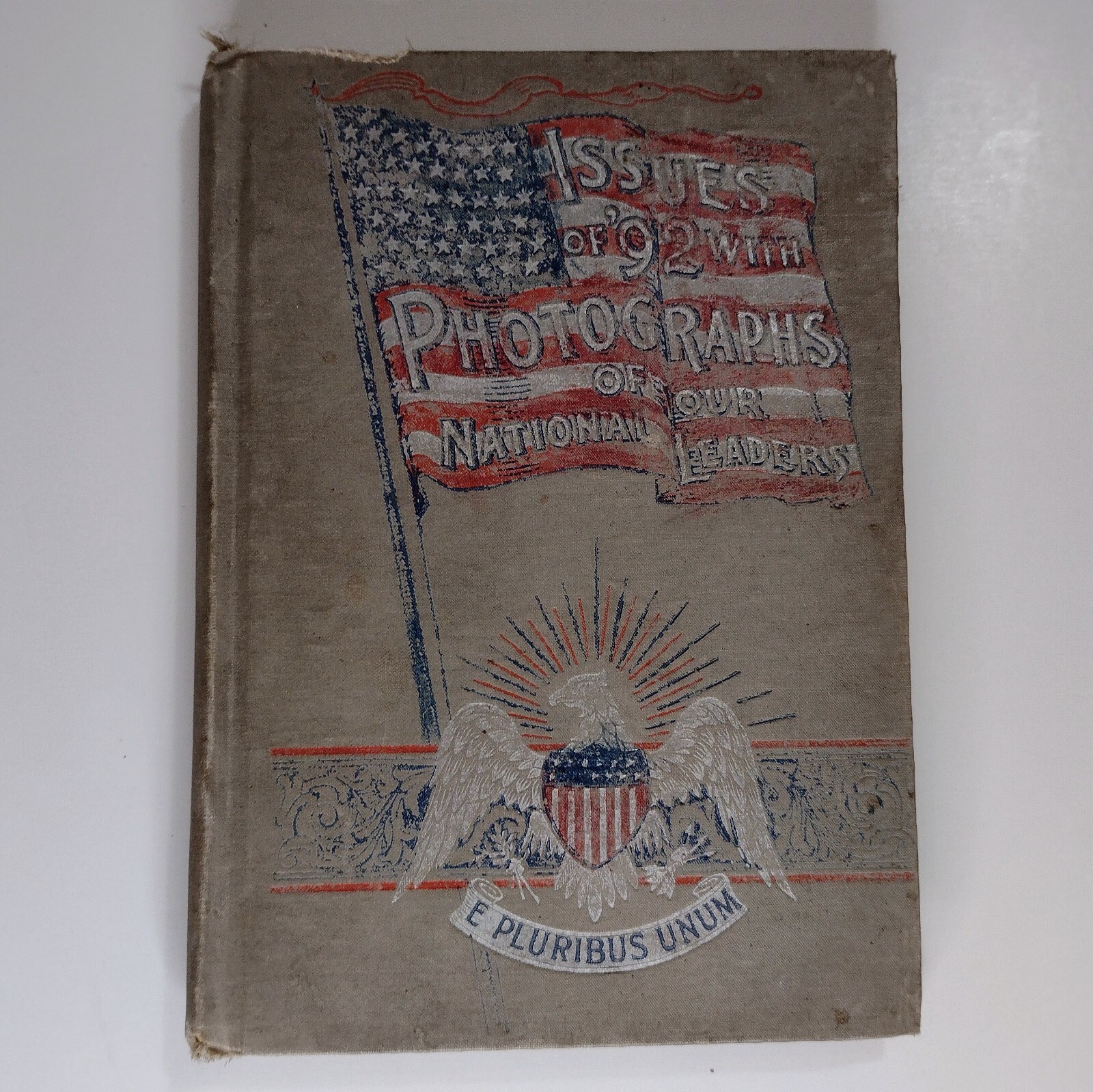 1892 Men & Issues of ’92 Photographs American Presidents by James Boyd Vintage