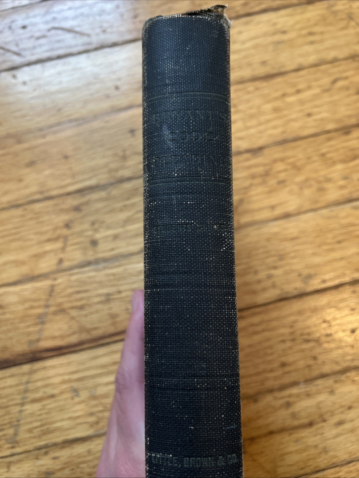 The Law Of Pleading Under The Codes Of Civil Procedure Edwin Bryant 1899 2nd Ed.